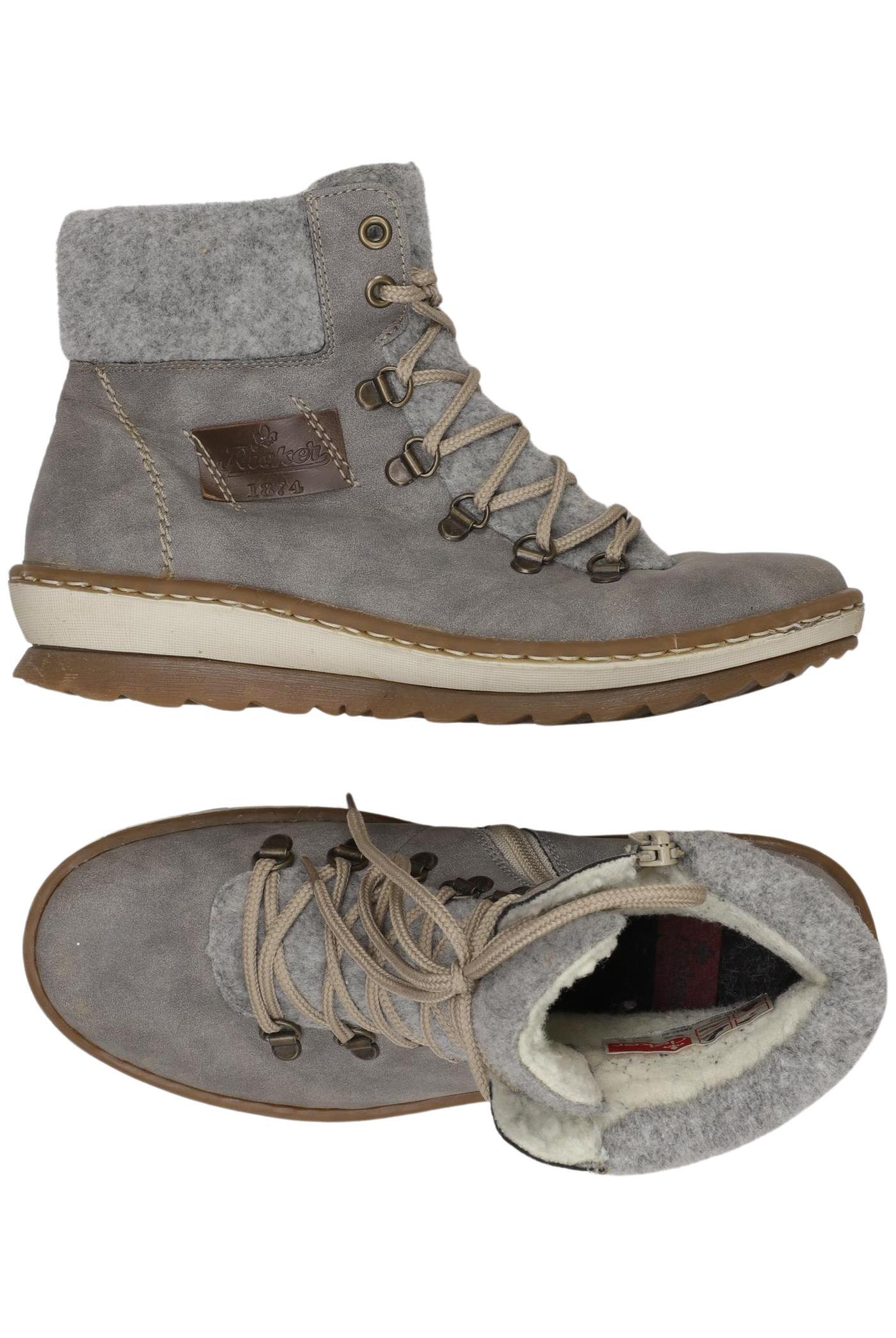 

Rieker Damen Stiefelette, grau, Gr. 38