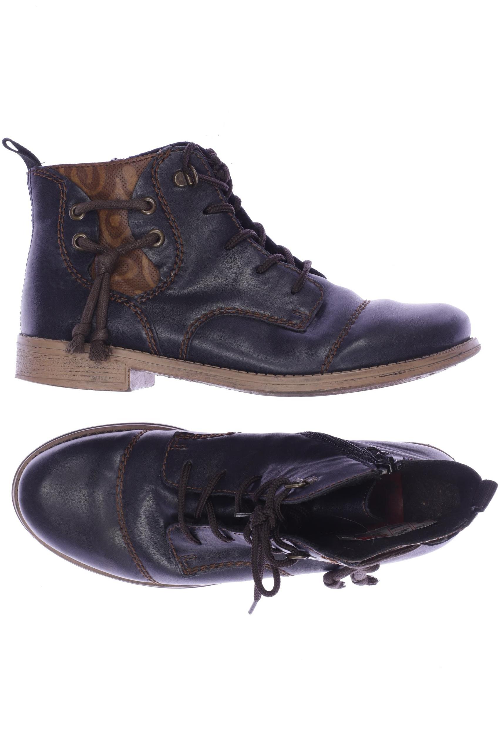 

Rieker Damen Stiefelette, marineblau, Gr. 37
