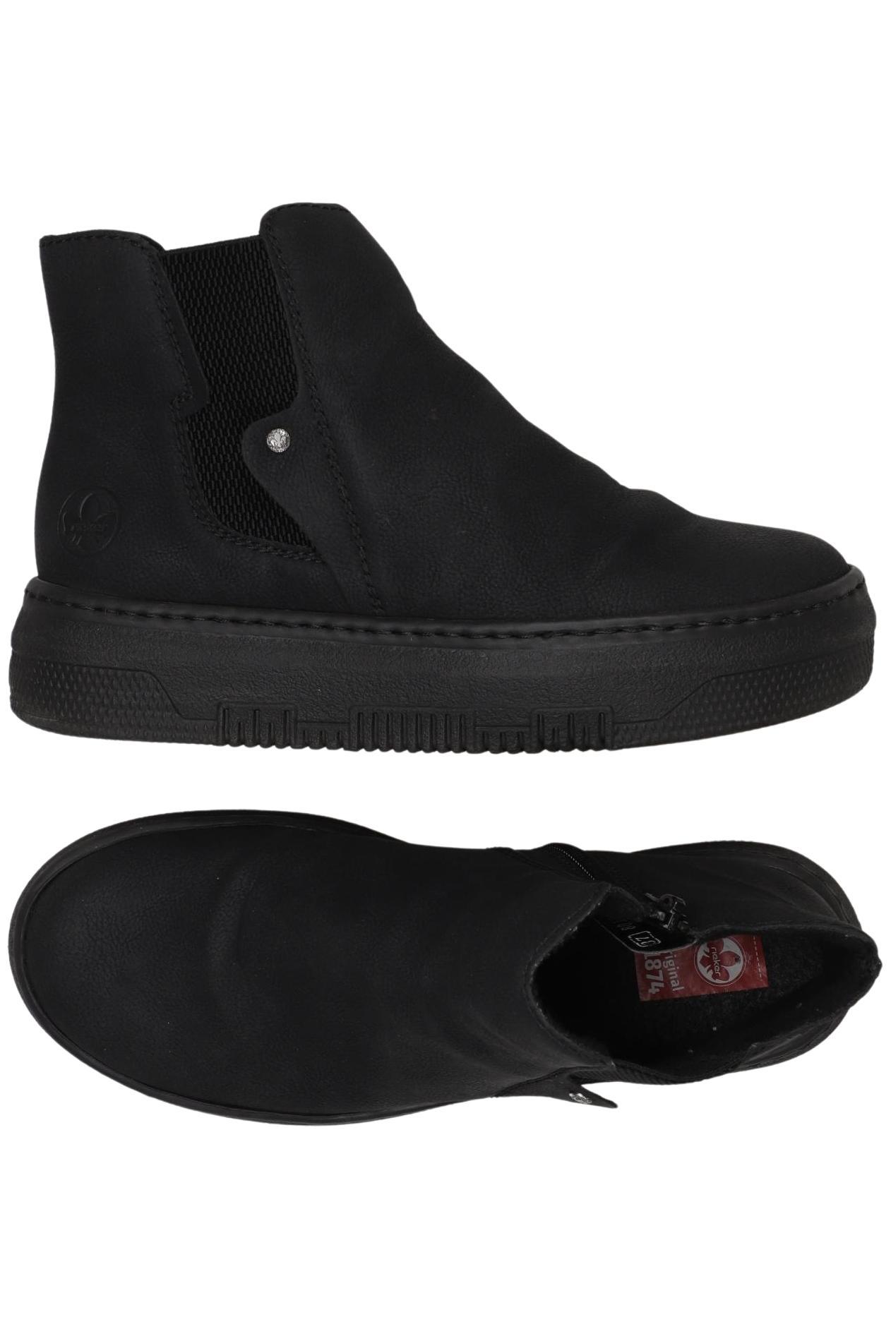 

Rieker Damen Stiefelette, schwarz, Gr. 37