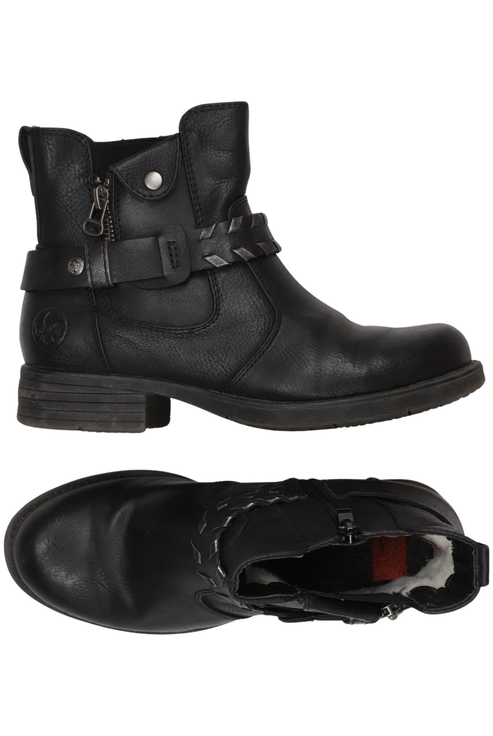 

Rieker Damen Stiefelette, schwarz, Gr. 37