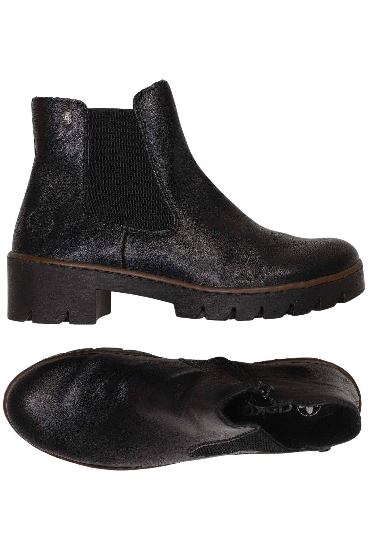 

Rieker Damen Stiefelette, schwarz, Gr. 40