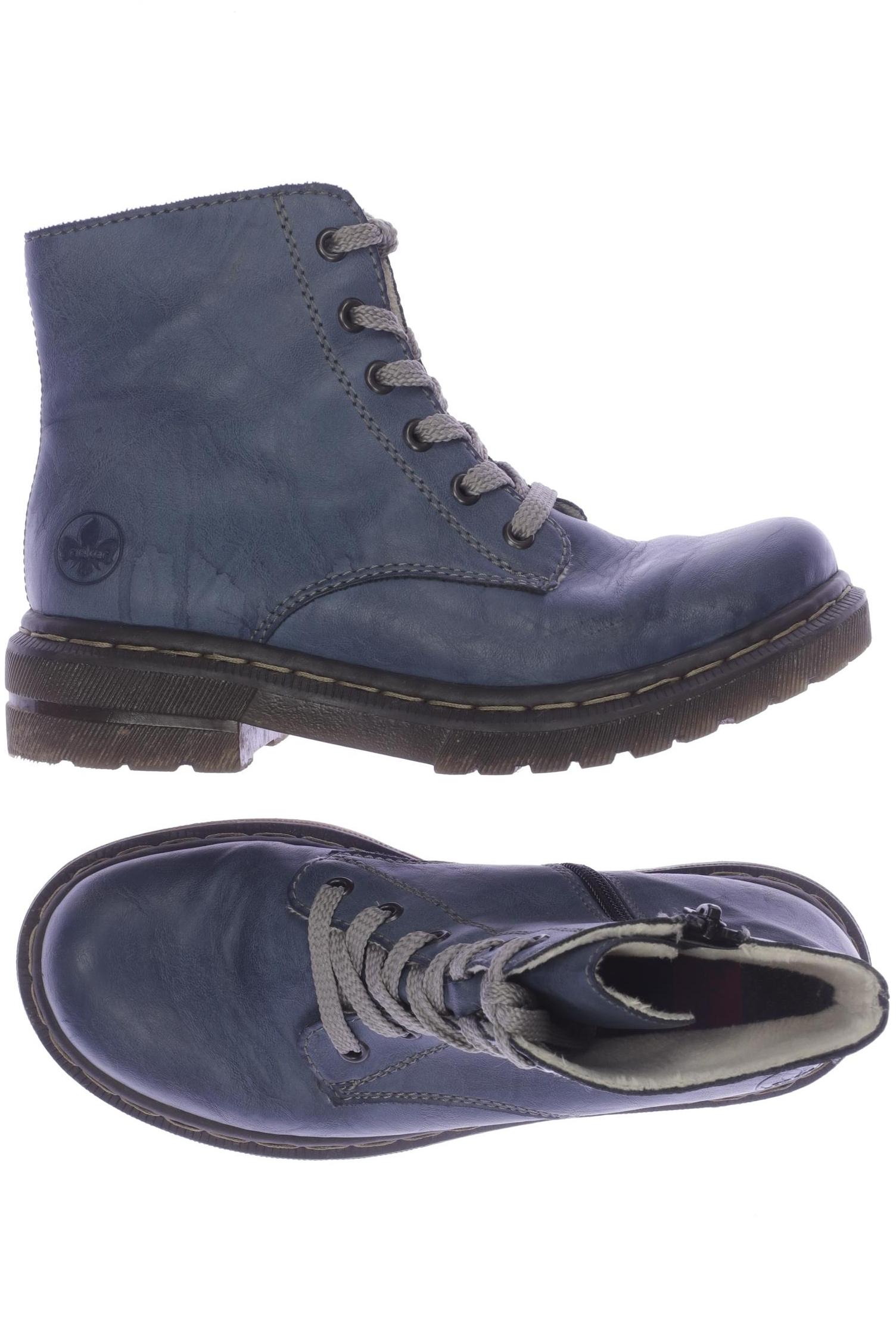 

Rieker Damen Stiefelette, blau, Gr. 37
