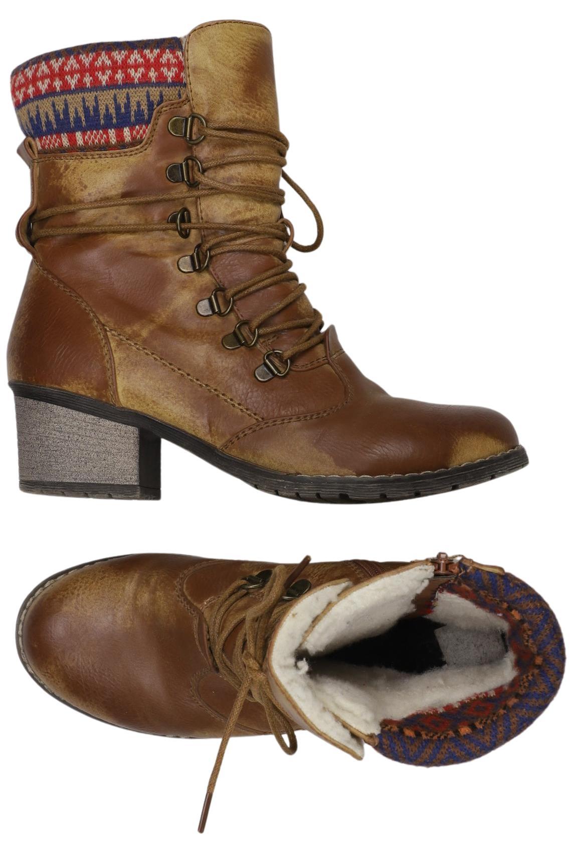 

Rieker Damen Stiefelette, braun, Gr. 38