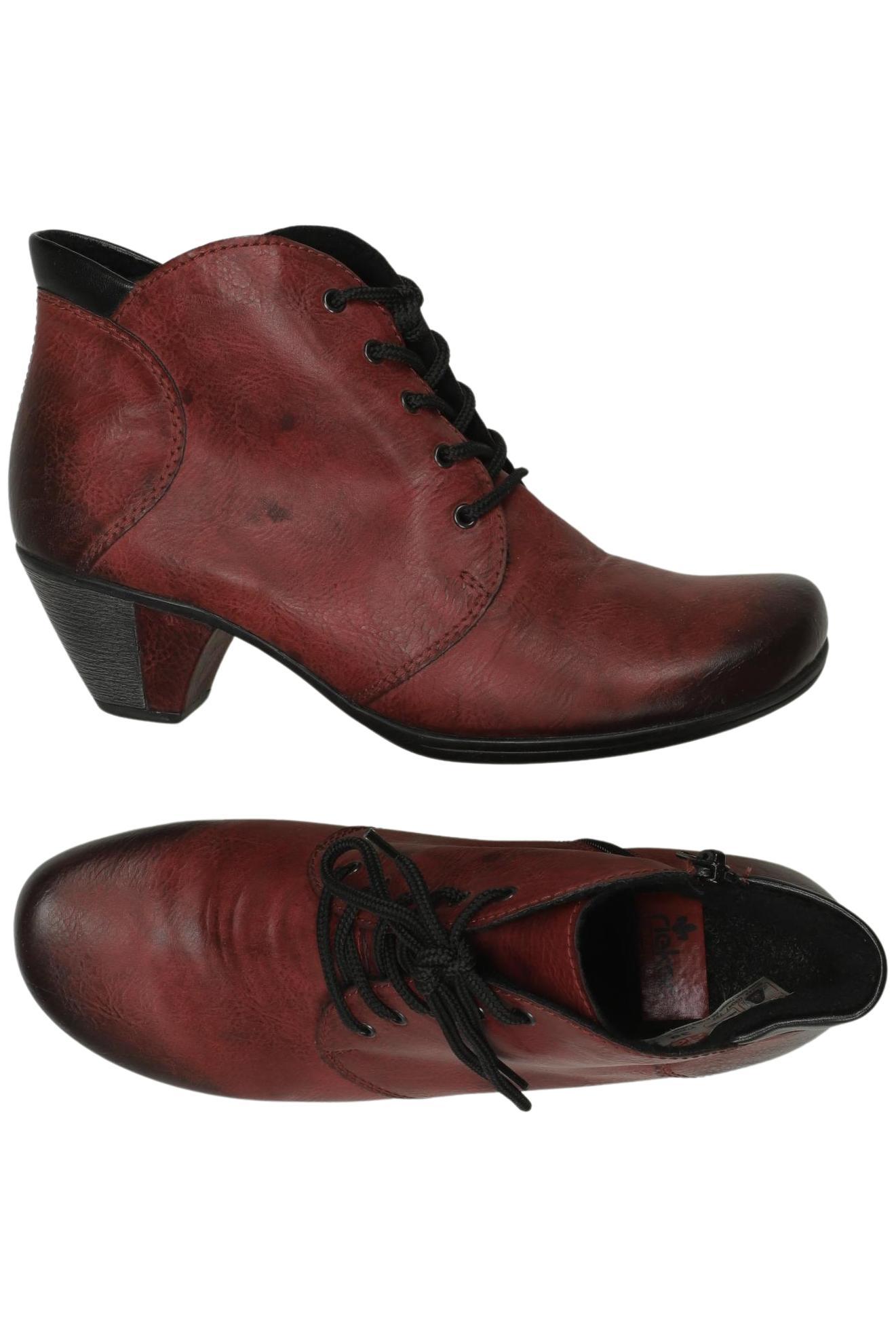 

Rieker Damen Stiefelette, rot, Gr. 39