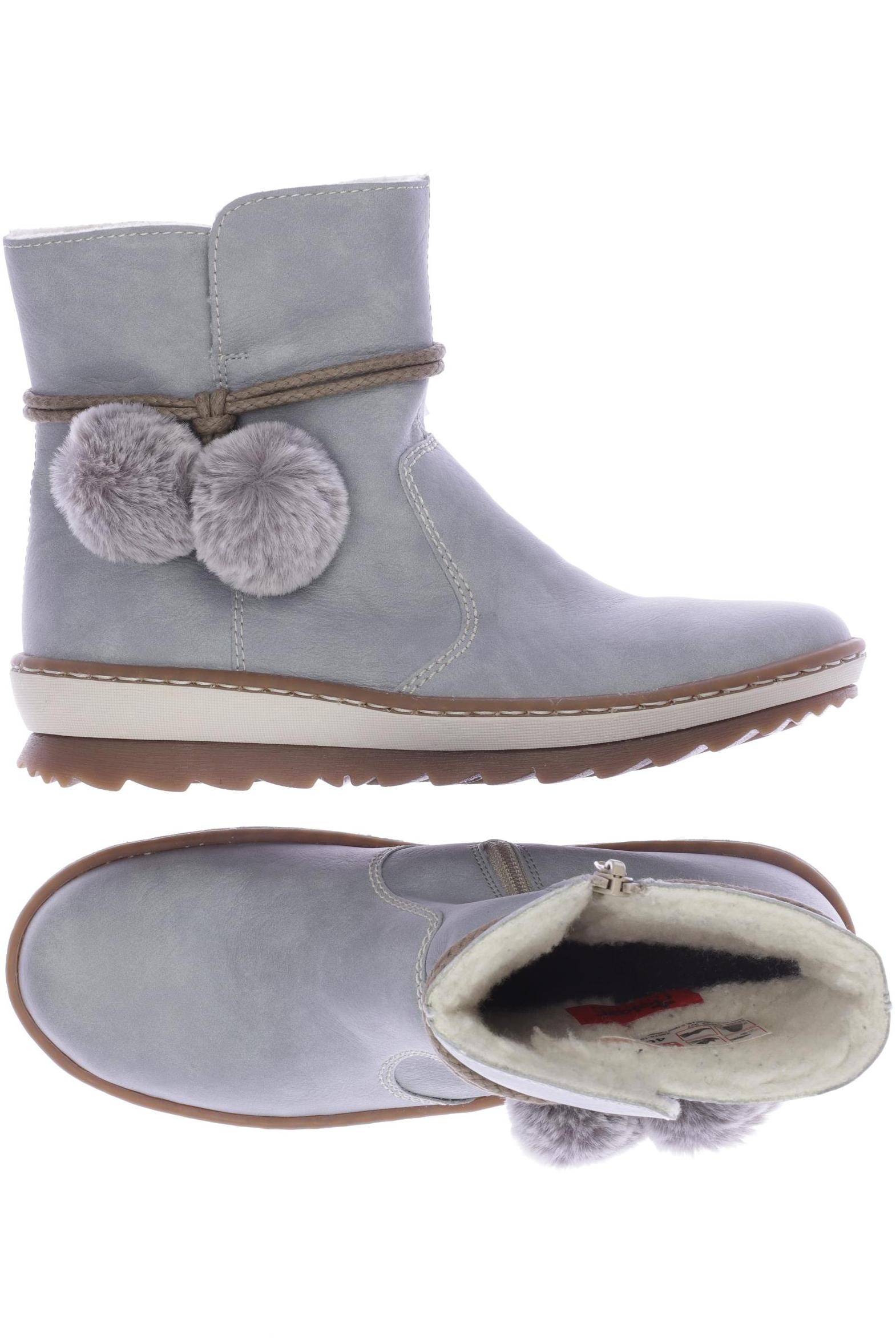 

Rieker Damen Stiefelette, hellblau