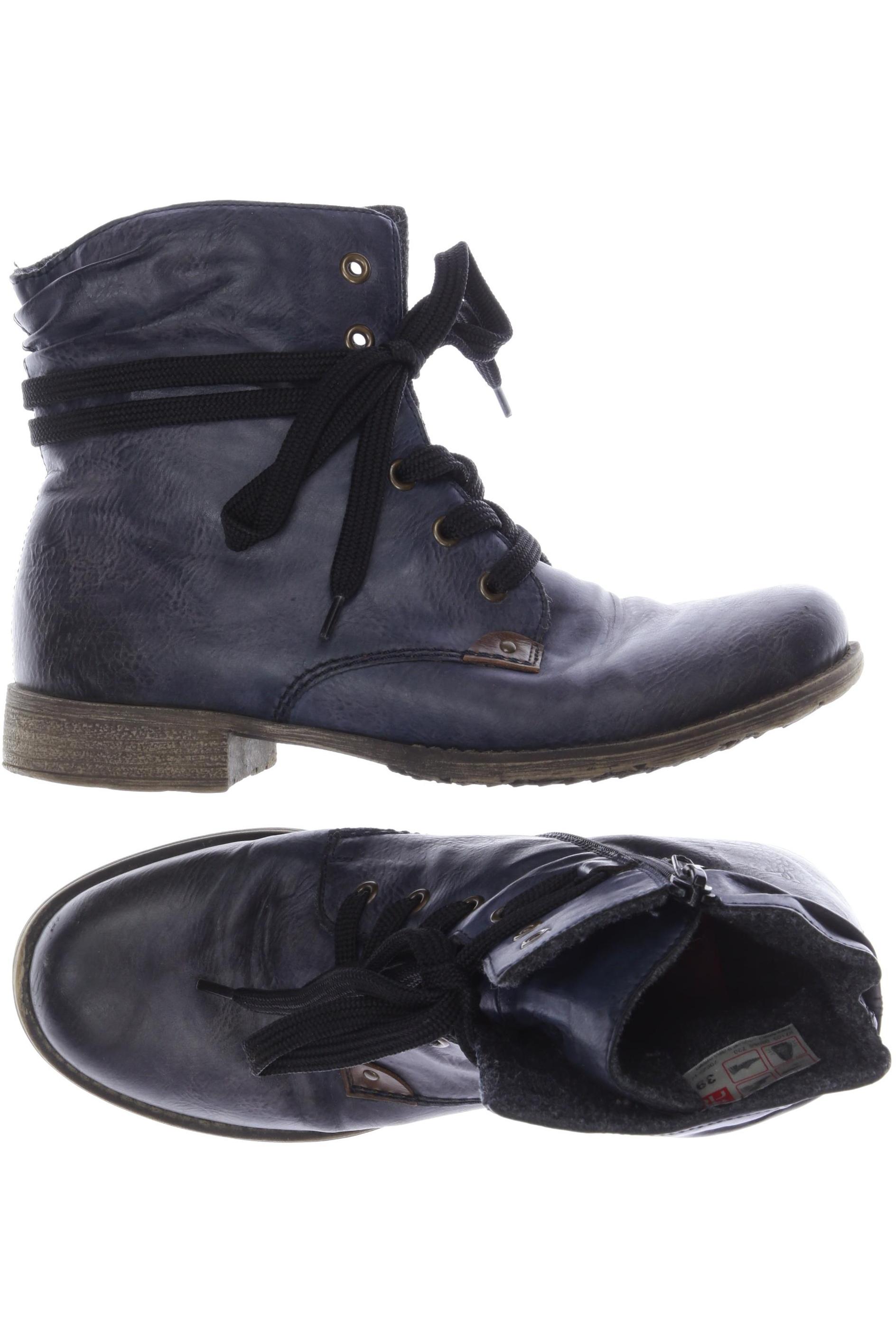 

Rieker Damen Stiefelette, marineblau, Gr. 39
