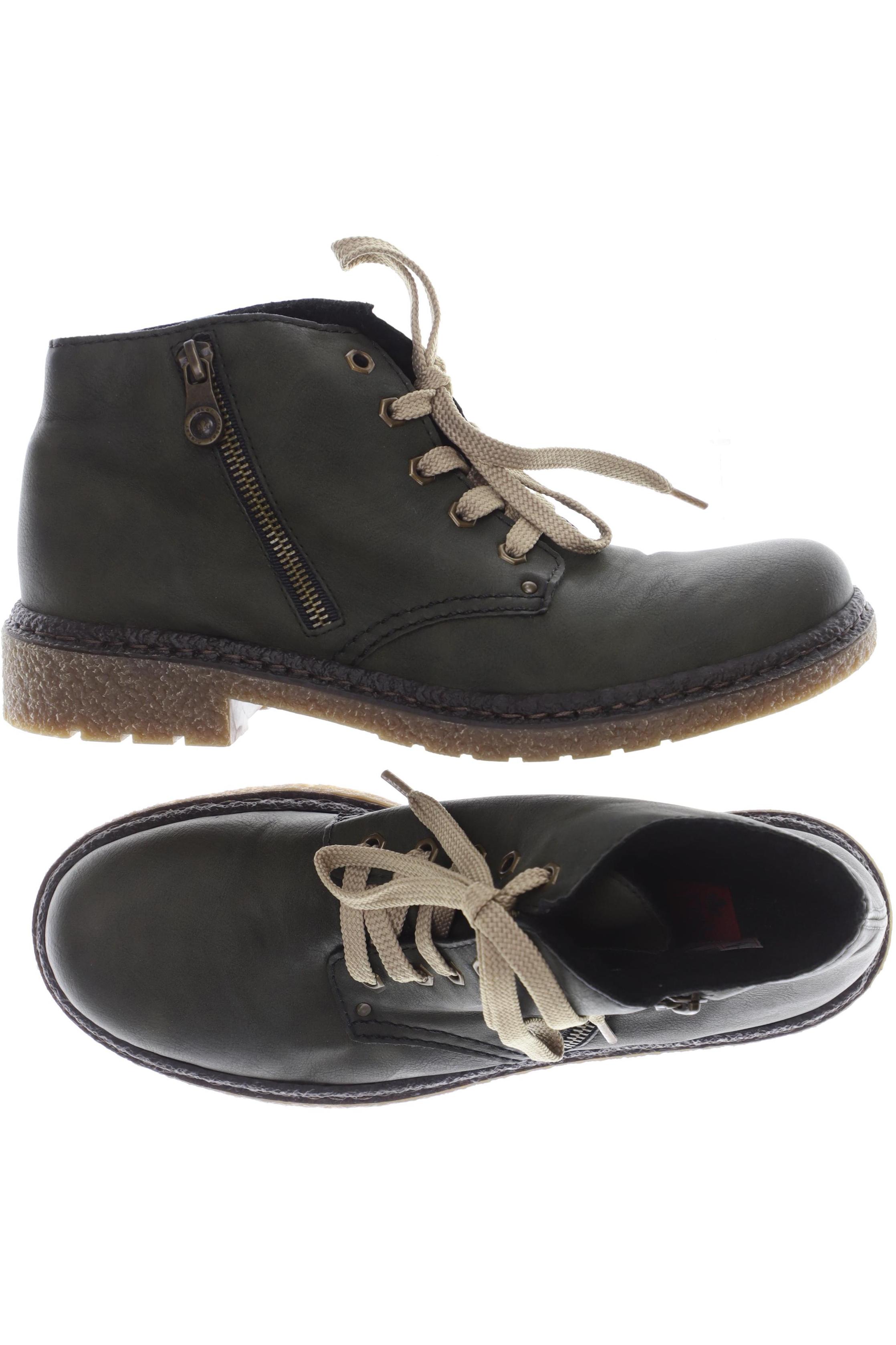 

Rieker Damen Stiefelette, grün, Gr. 40