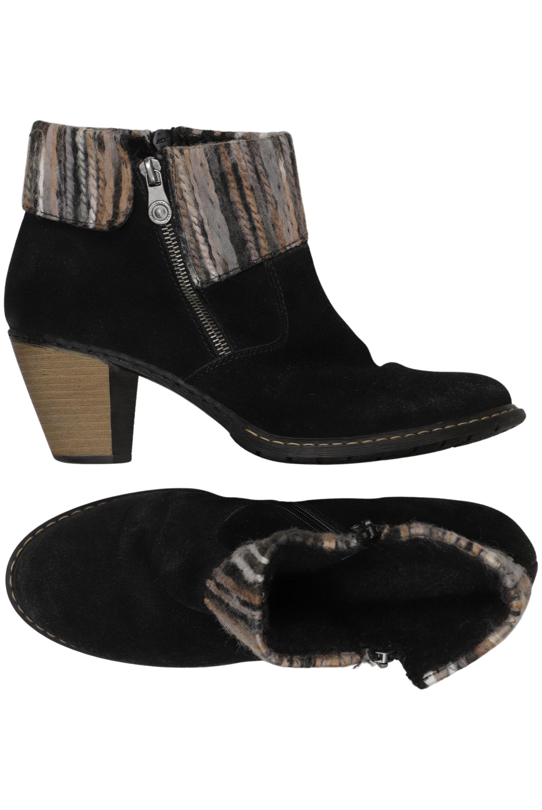 

Rieker Damen Stiefelette, schwarz, Gr. 42