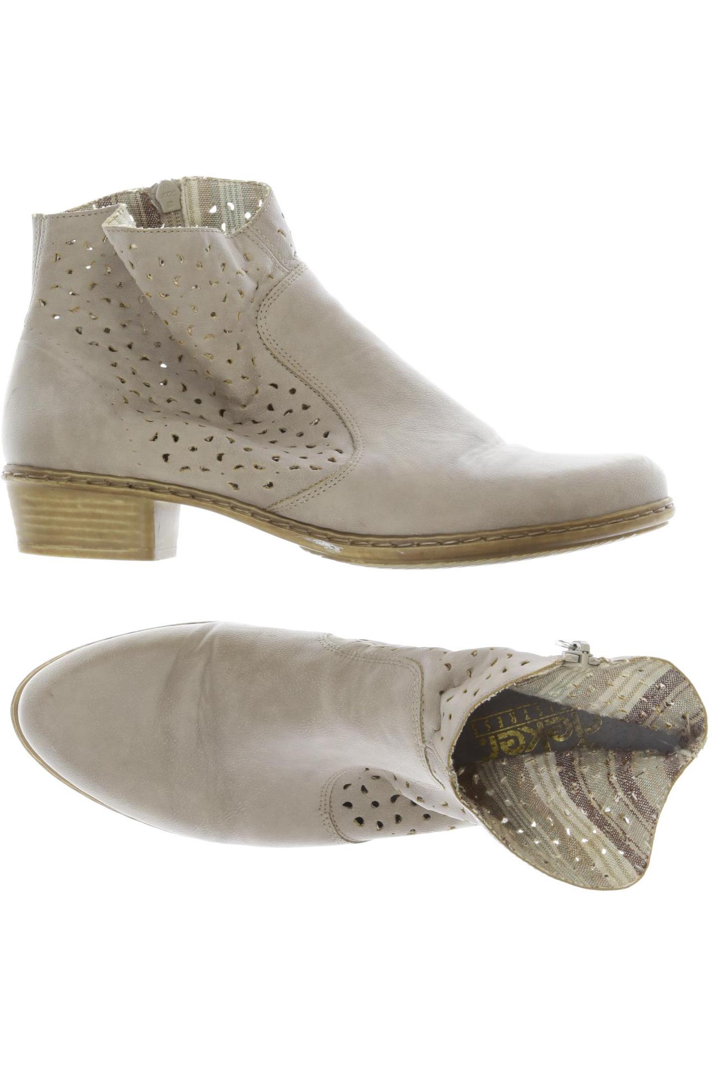 

Rieker Damen Stiefelette, beige, Gr. 42