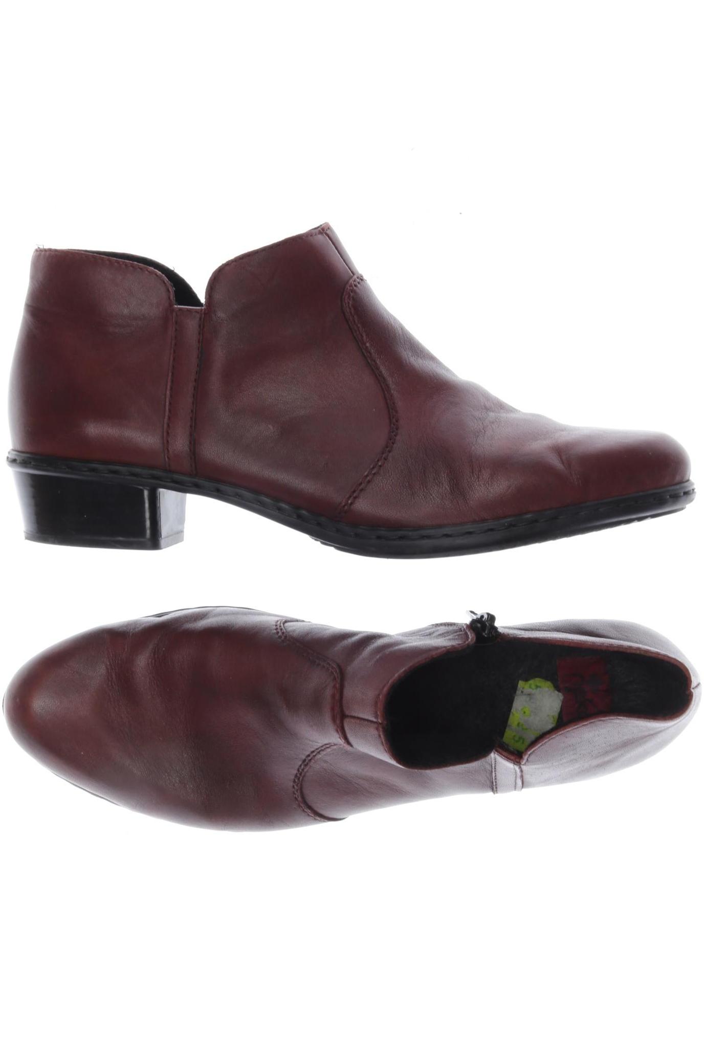 

Rieker Damen Stiefelette, bordeaux, Gr. 41