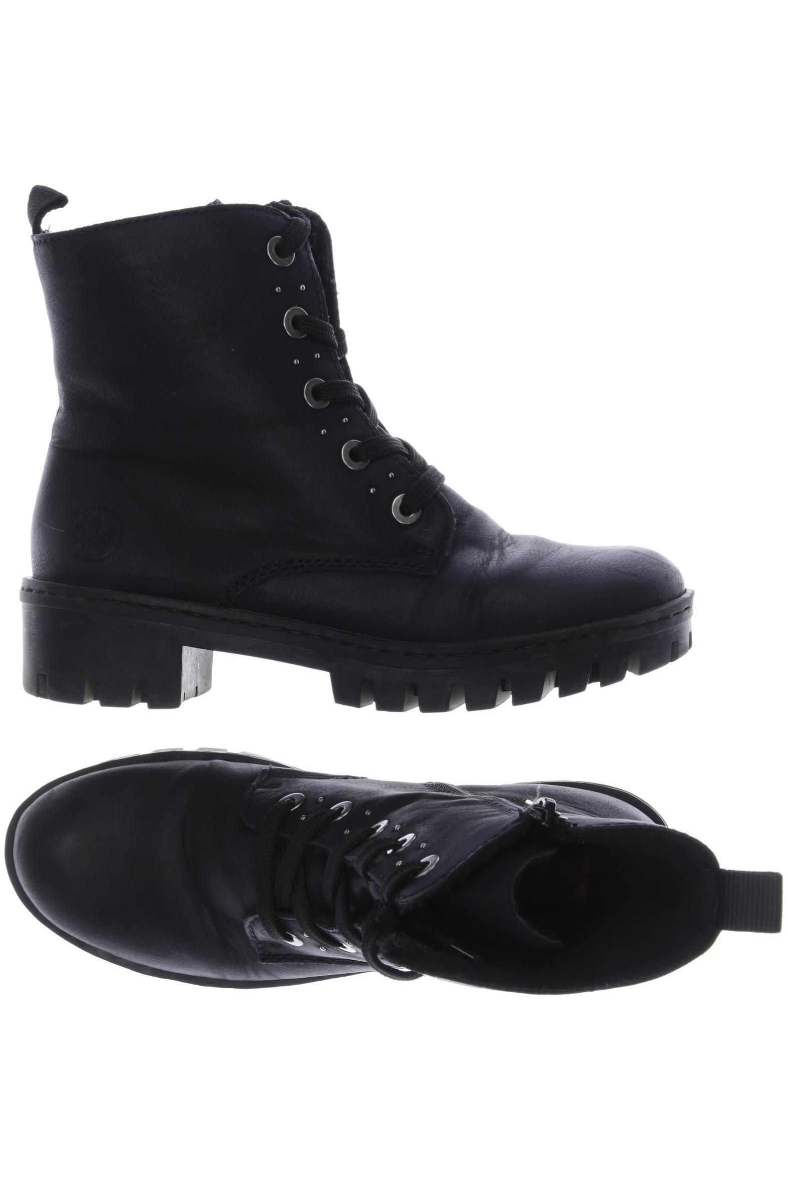 

Rieker Damen Stiefelette, schwarz, Gr. 38