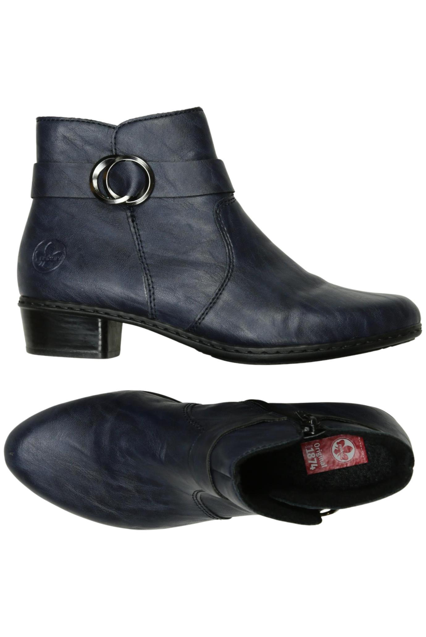 

Rieker Damen Stiefelette, marineblau, Gr. 38