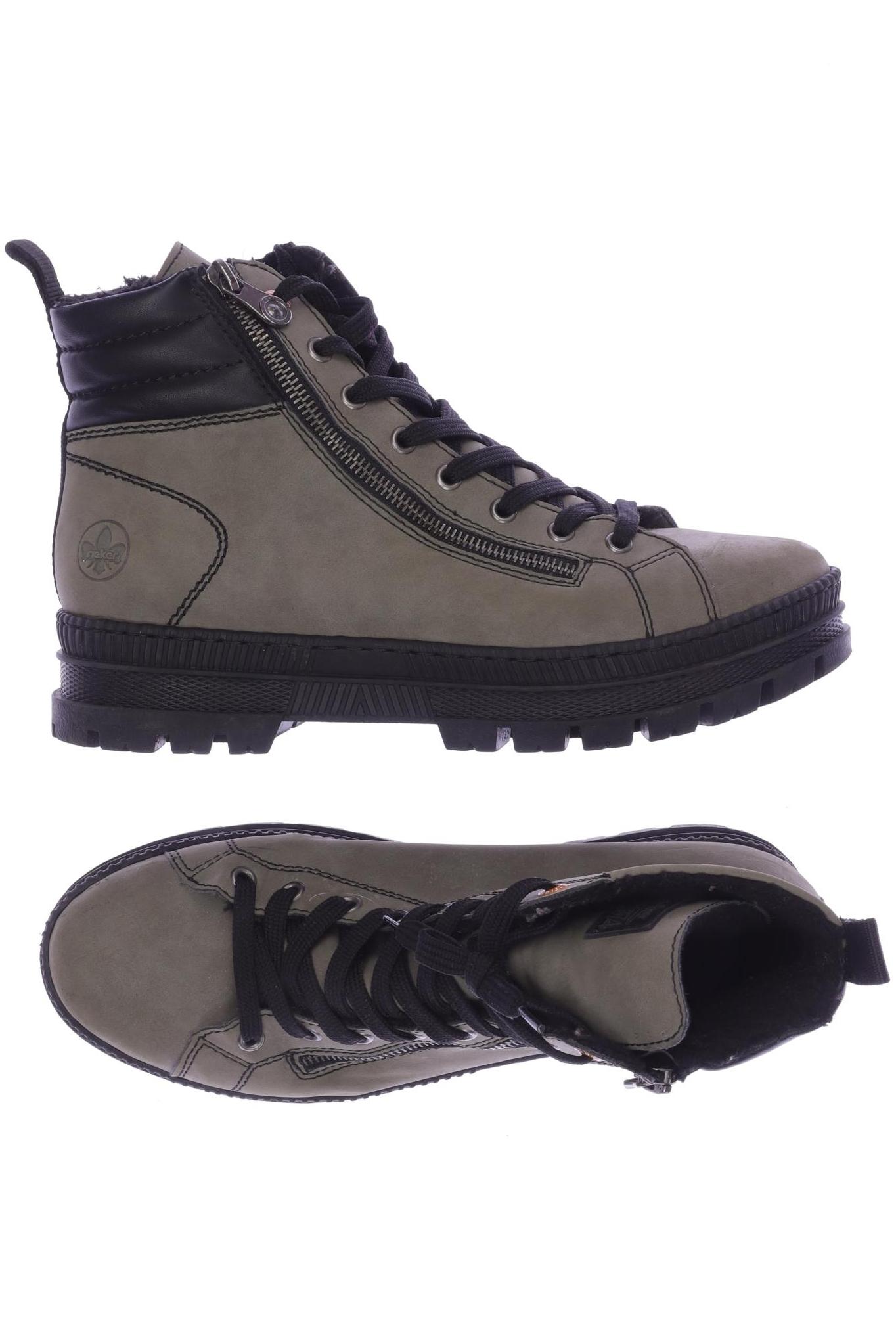 

Rieker Damen Stiefelette, grün, Gr. 42