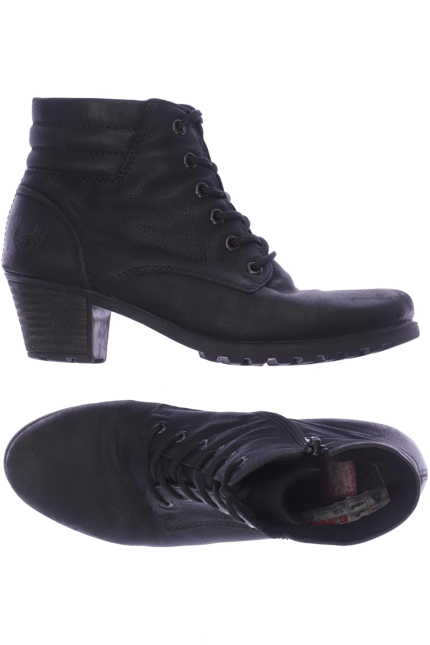 

Rieker Damen Stiefelette, schwarz, Gr. 38