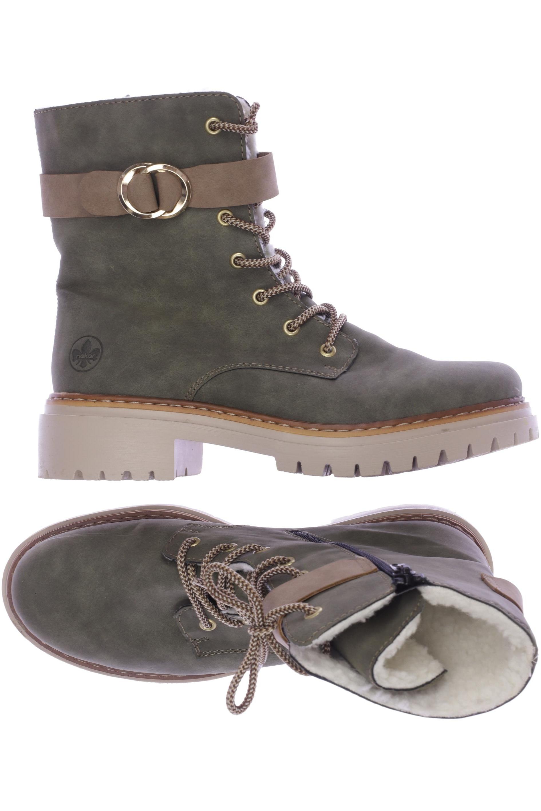 

Rieker Damen Stiefelette, grün, Gr. 41