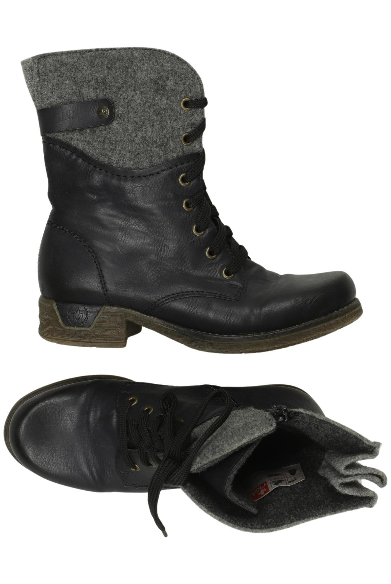 

Rieker Damen Stiefelette, schwarz, Gr. 37