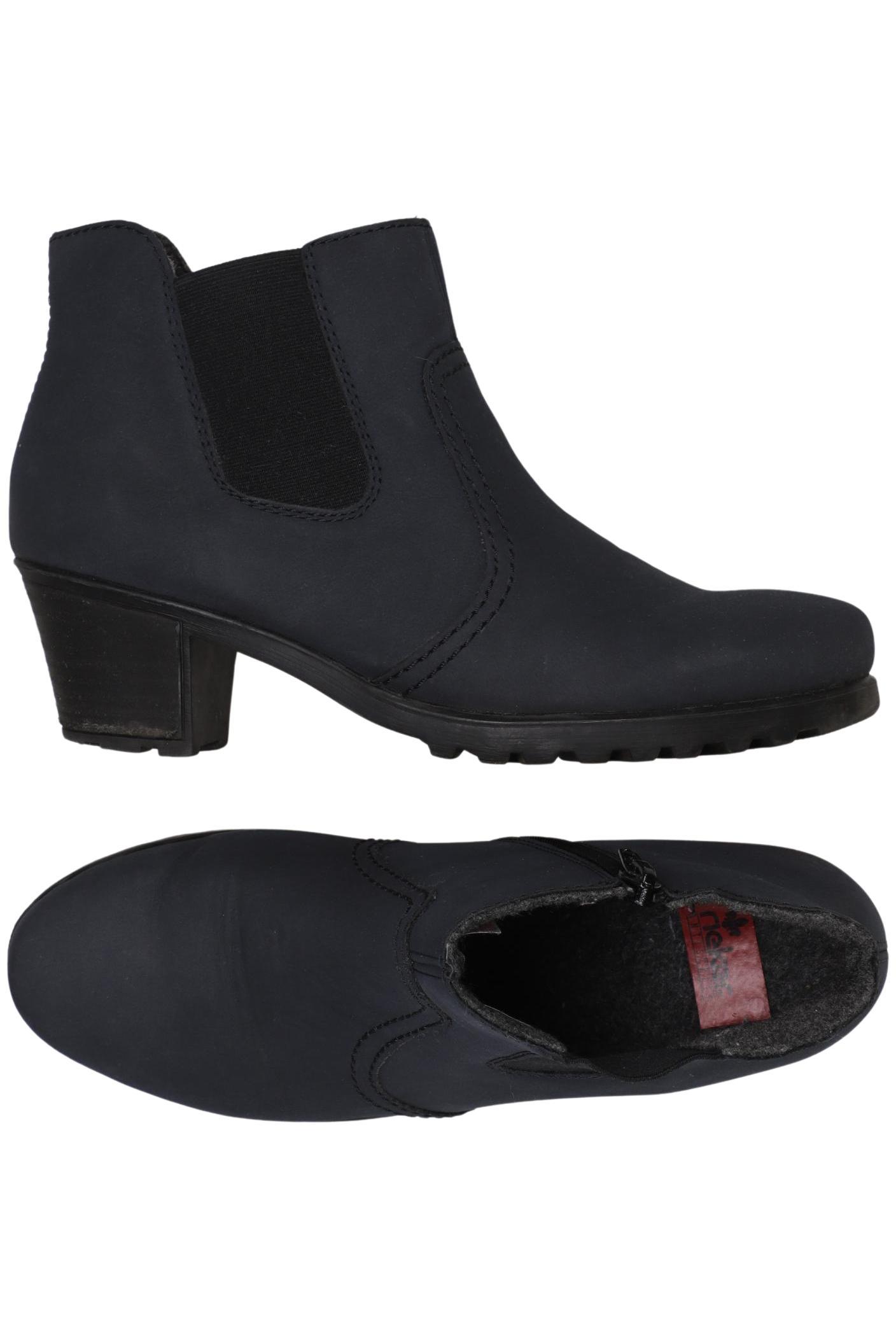 

Rieker Damen Stiefelette, marineblau, Gr. 37