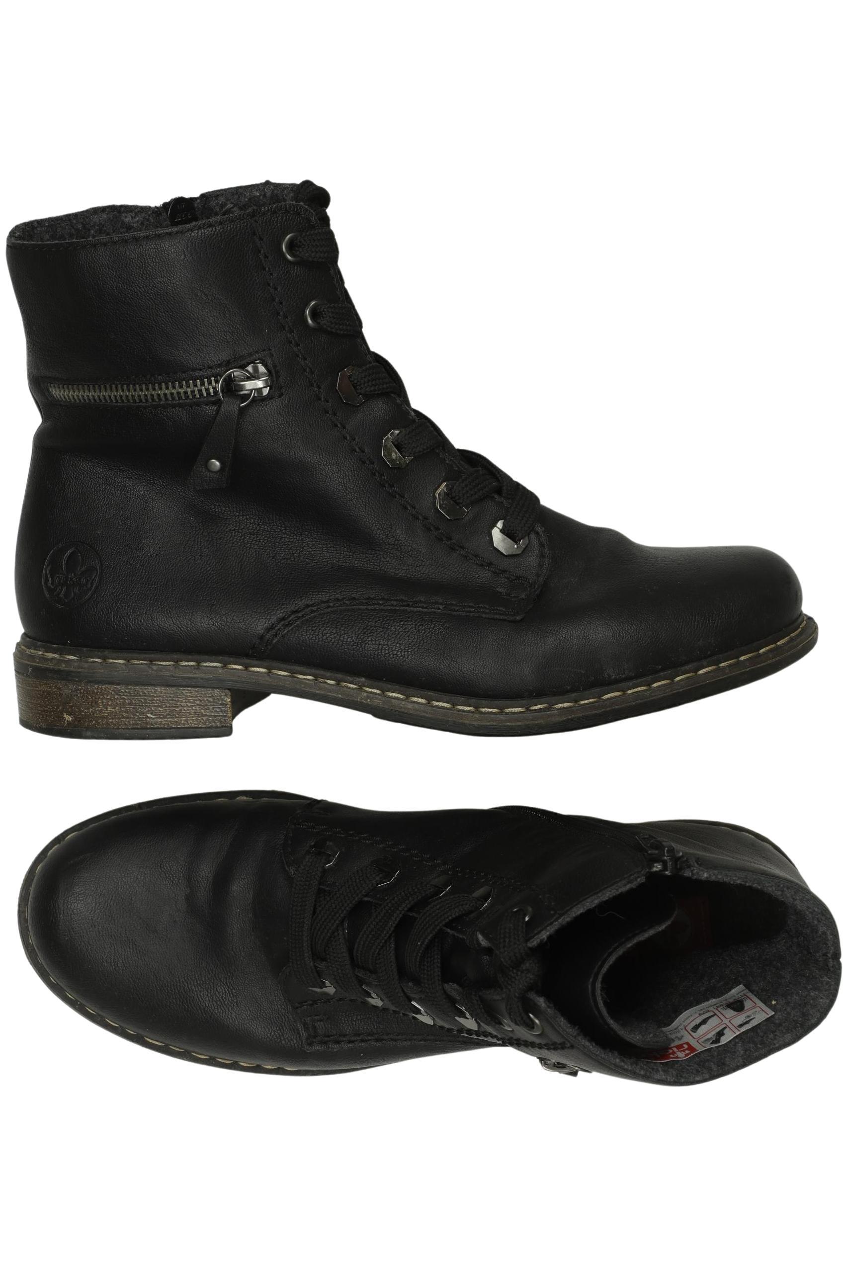 

Rieker Damen Stiefelette, schwarz, Gr. 40
