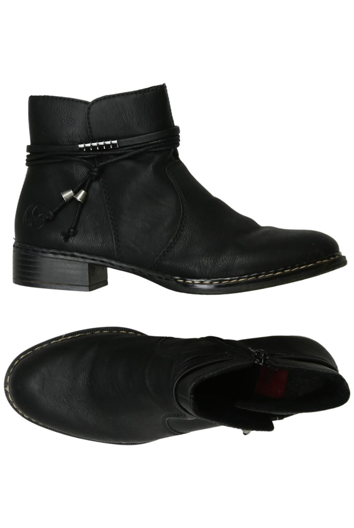 

Rieker Damen Stiefelette, schwarz, Gr. 38