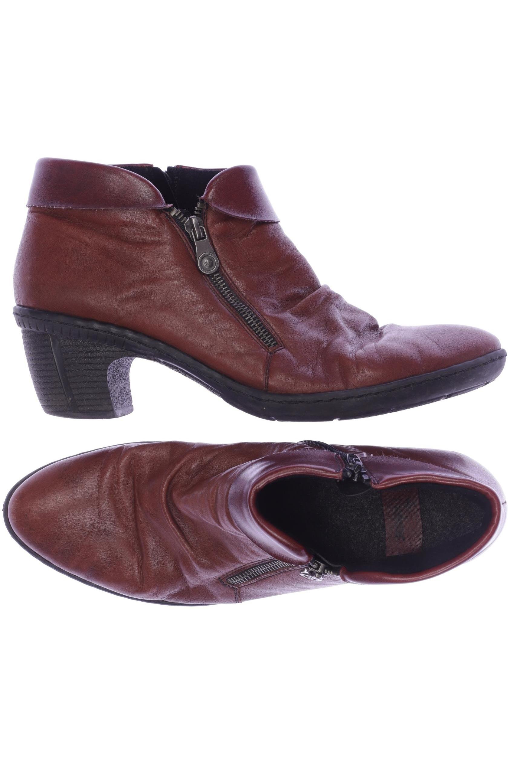 

Rieker Damen Stiefelette, bordeaux, Gr. 42