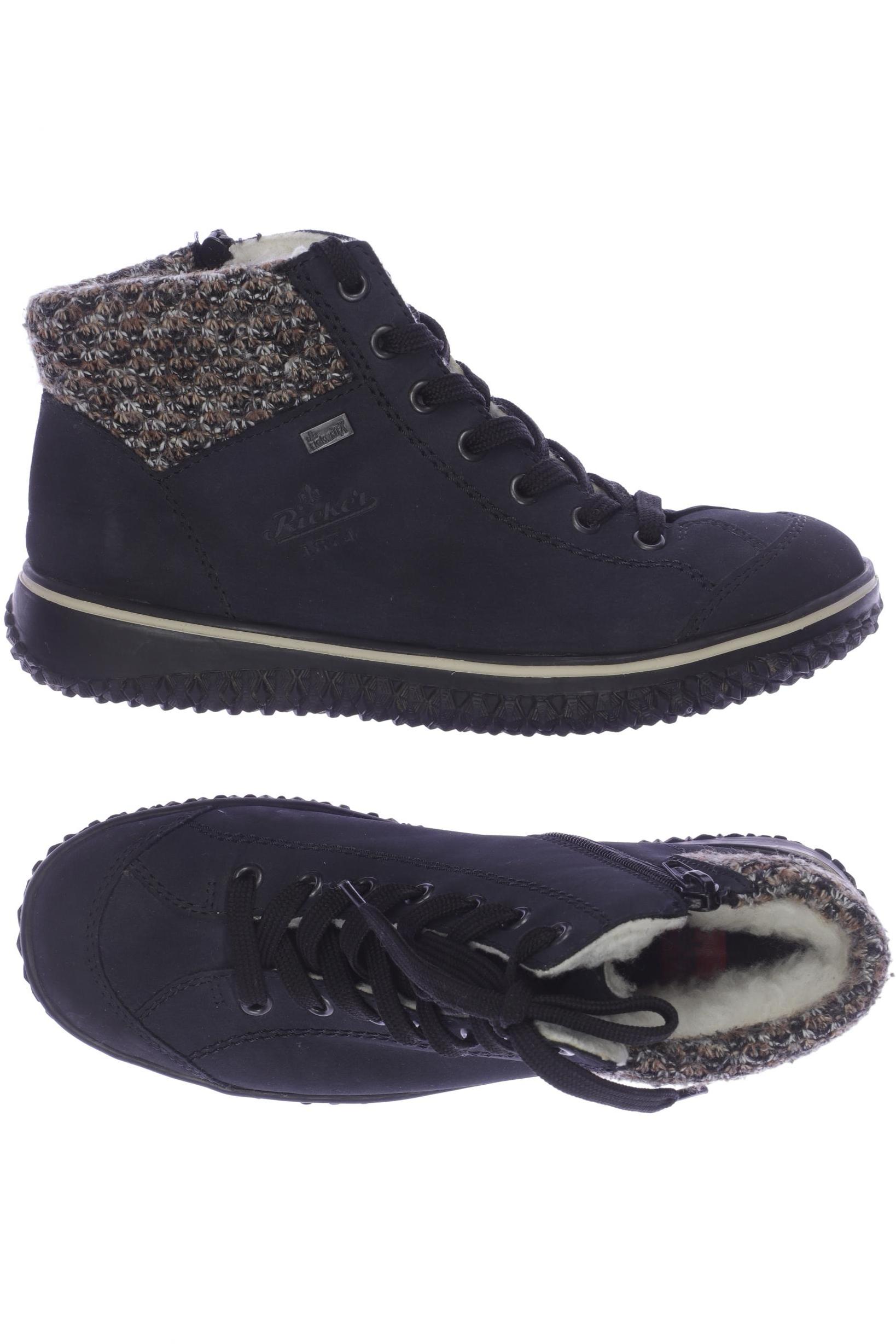 

Rieker Damen Stiefelette, marineblau, Gr. 38