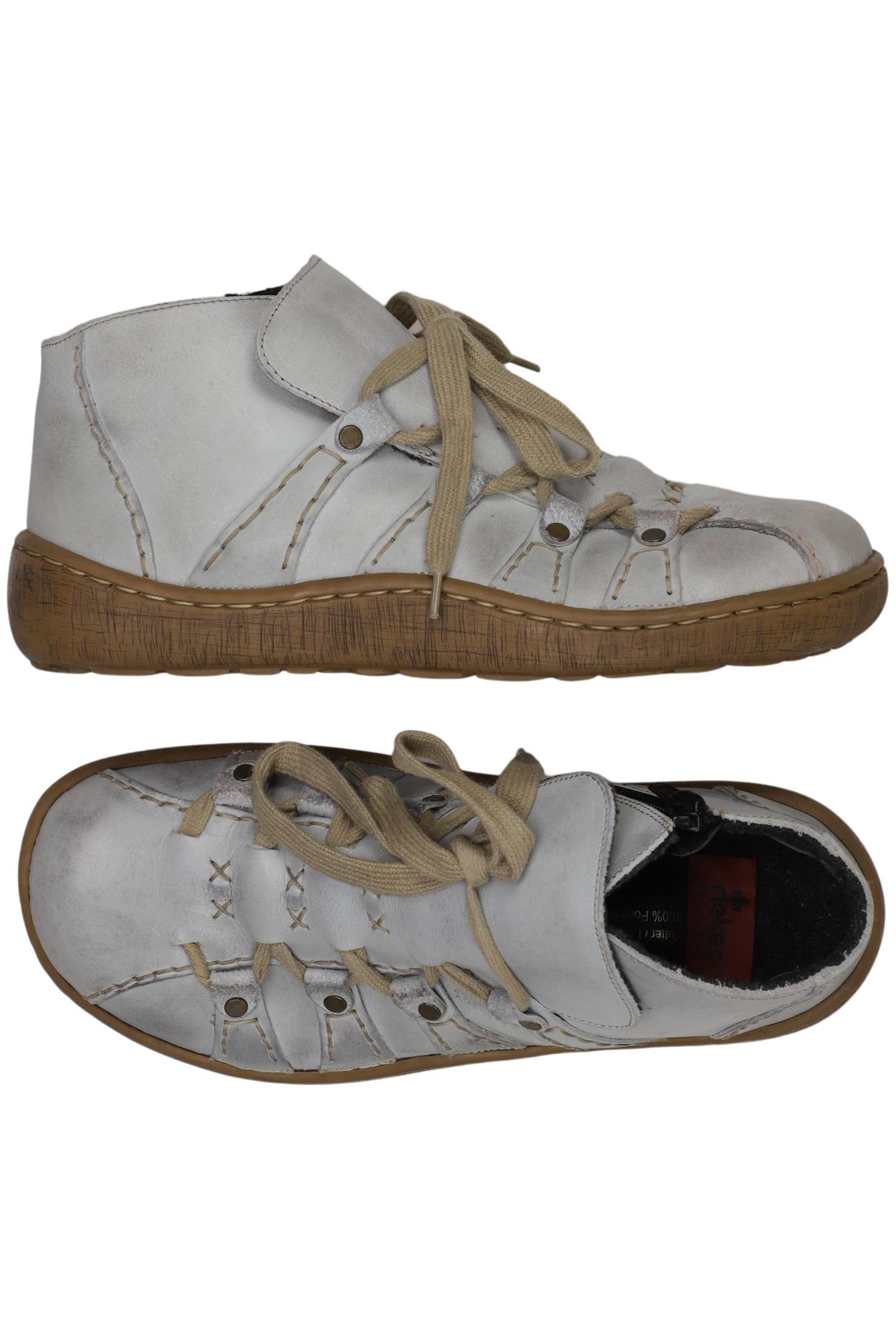 

Rieker Damen Stiefelette, weiß, Gr. 42
