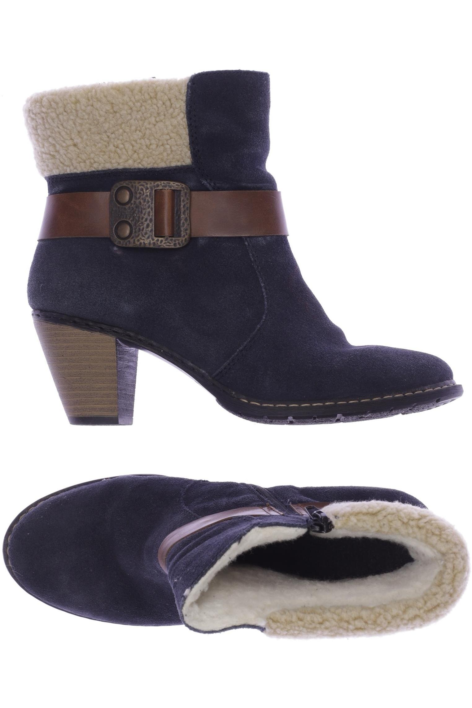 

Rieker Damen Stiefelette, marineblau, Gr. 41