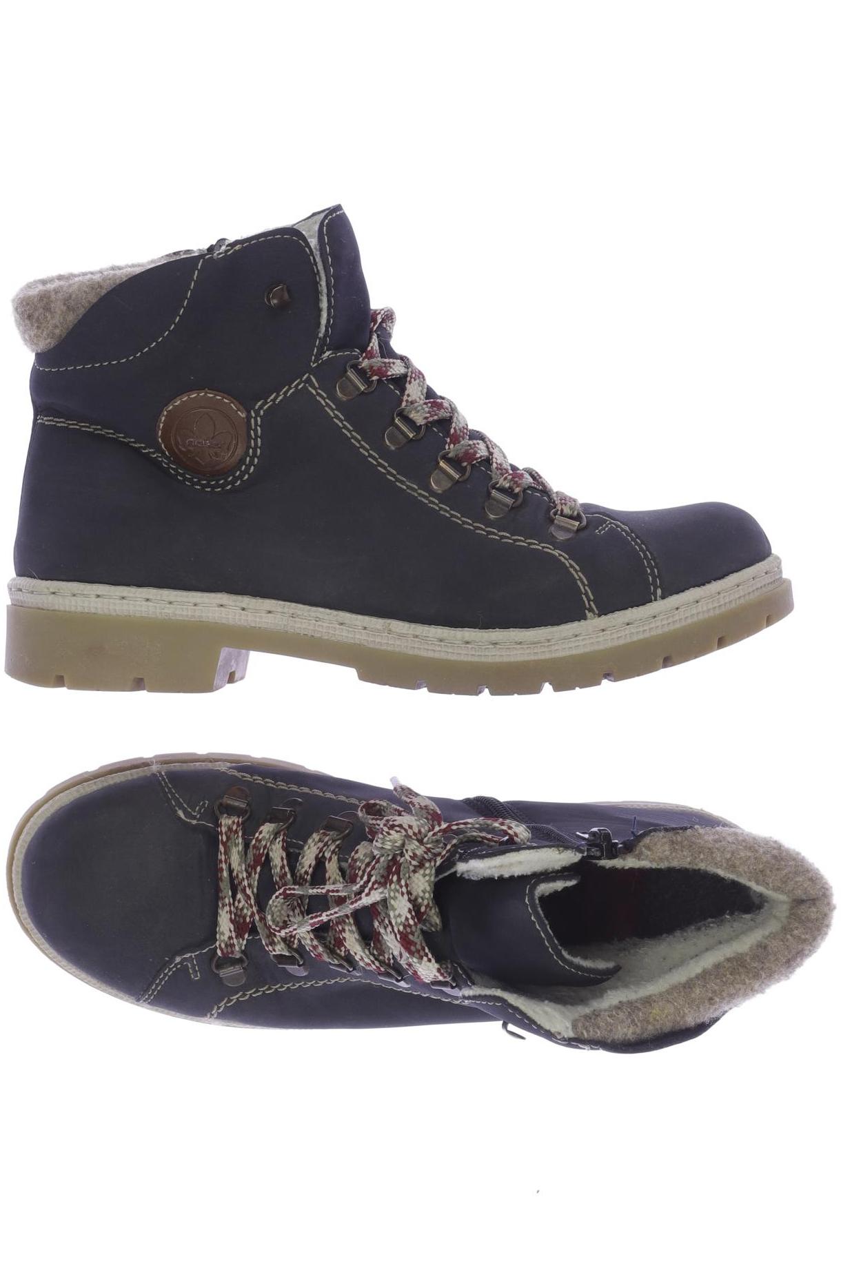 

Rieker Damen Stiefelette, marineblau, Gr. 40