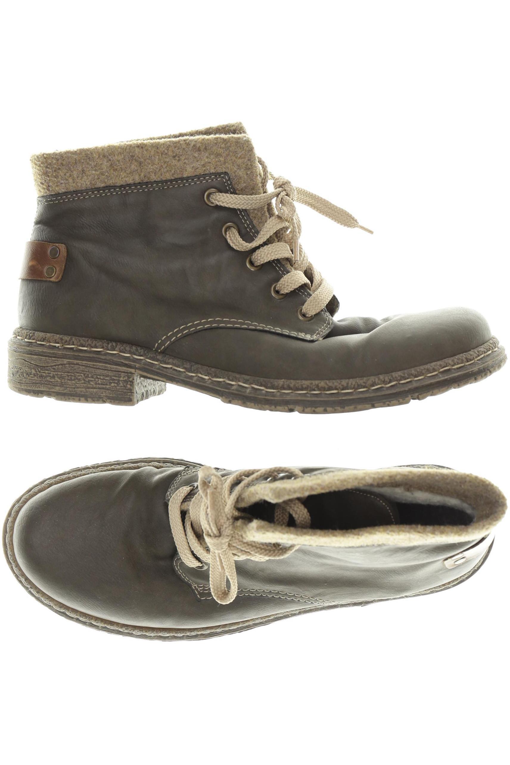 

Rieker Damen Stiefelette, grün, Gr. 40