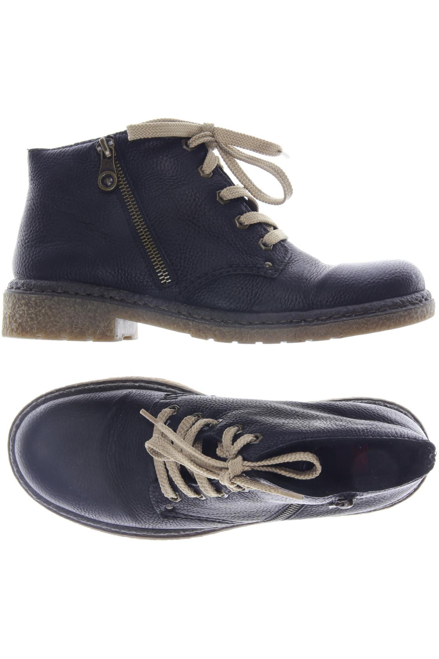 

Rieker Damen Stiefelette, schwarz, Gr. 38