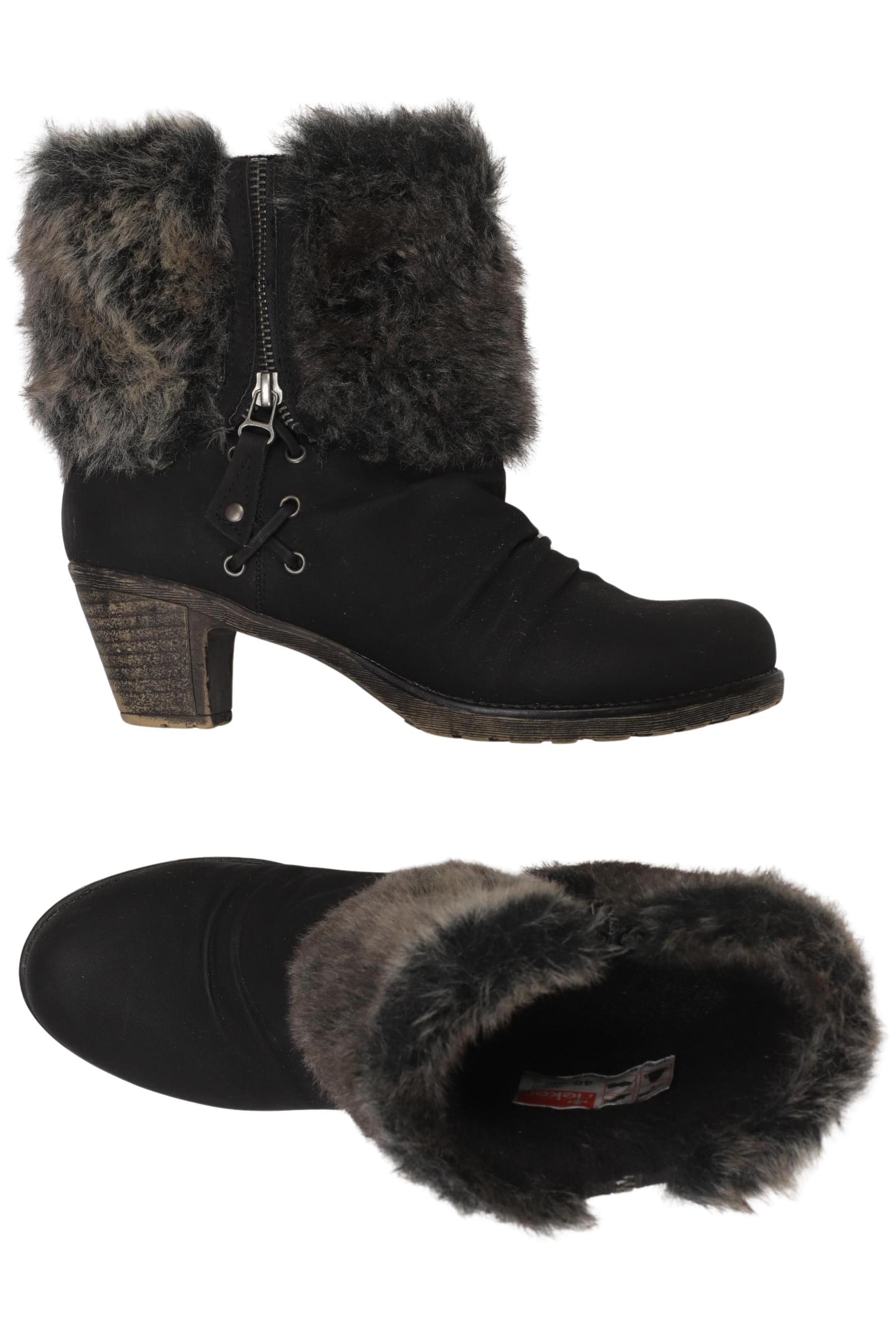 

Rieker Damen Stiefelette, schwarz, Gr. 40