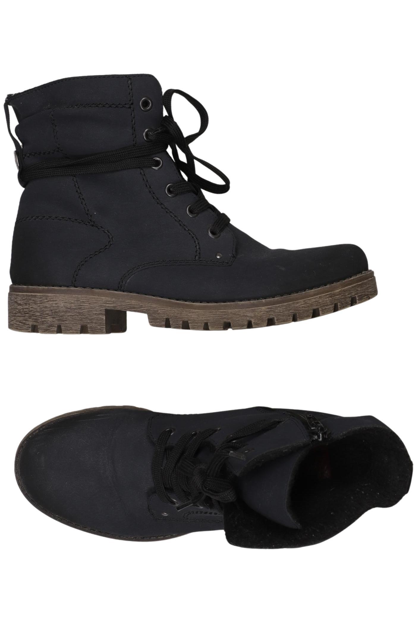 

Rieker Damen Stiefelette, marineblau, Gr. 38