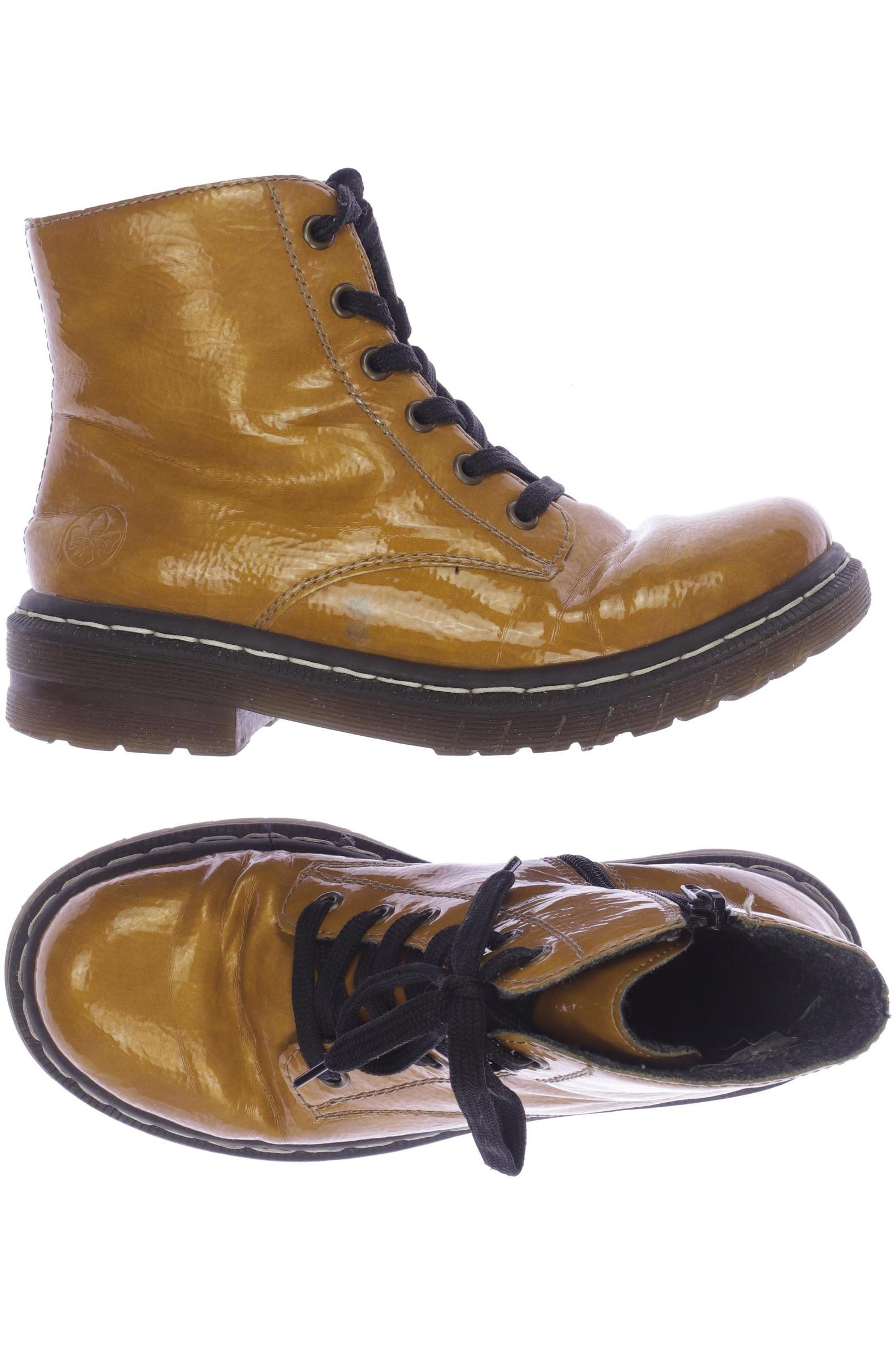 

Rieker Damen Stiefelette, orange, Gr. 37