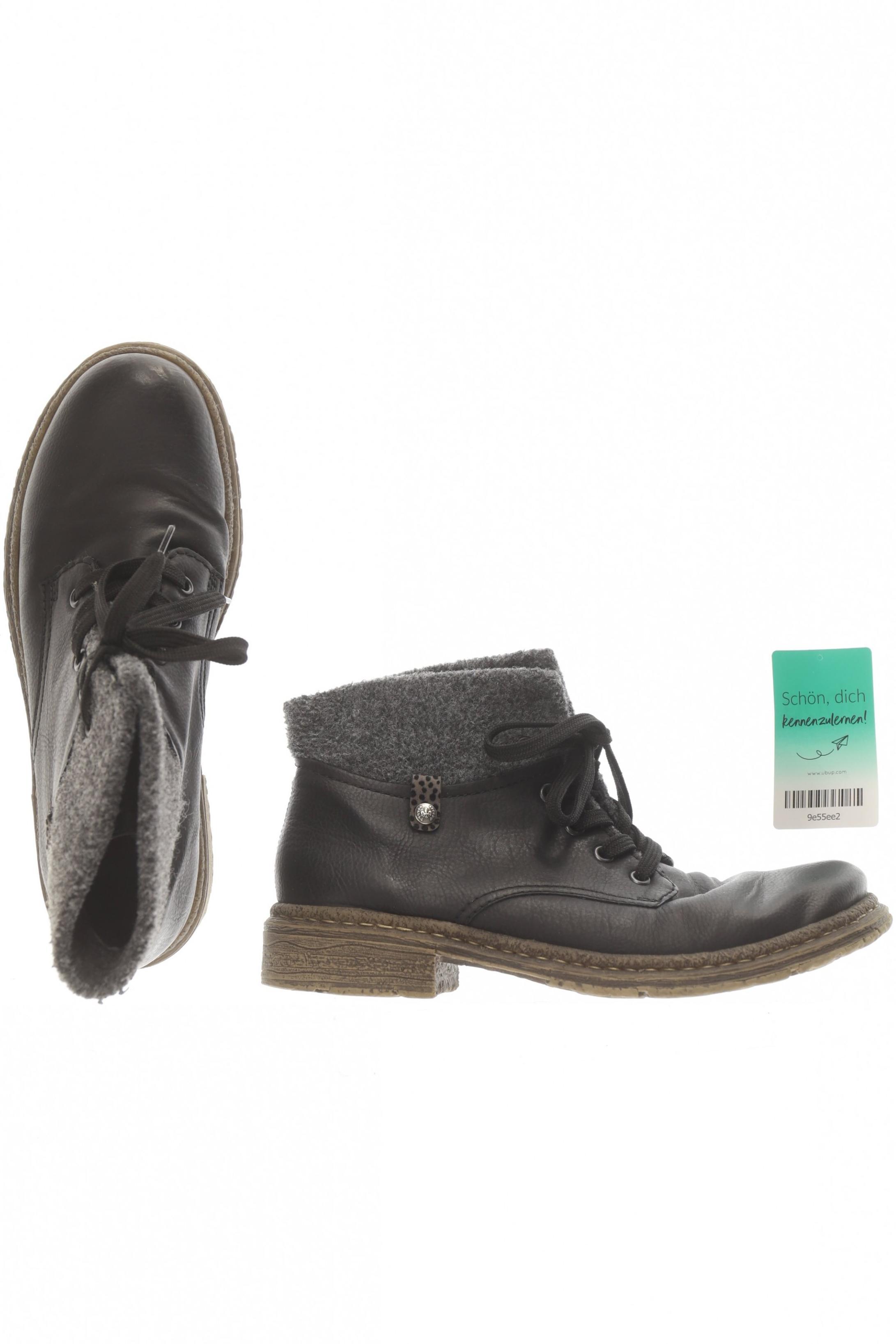 

Rieker Damen Stiefelette, schwarz, Gr. 40