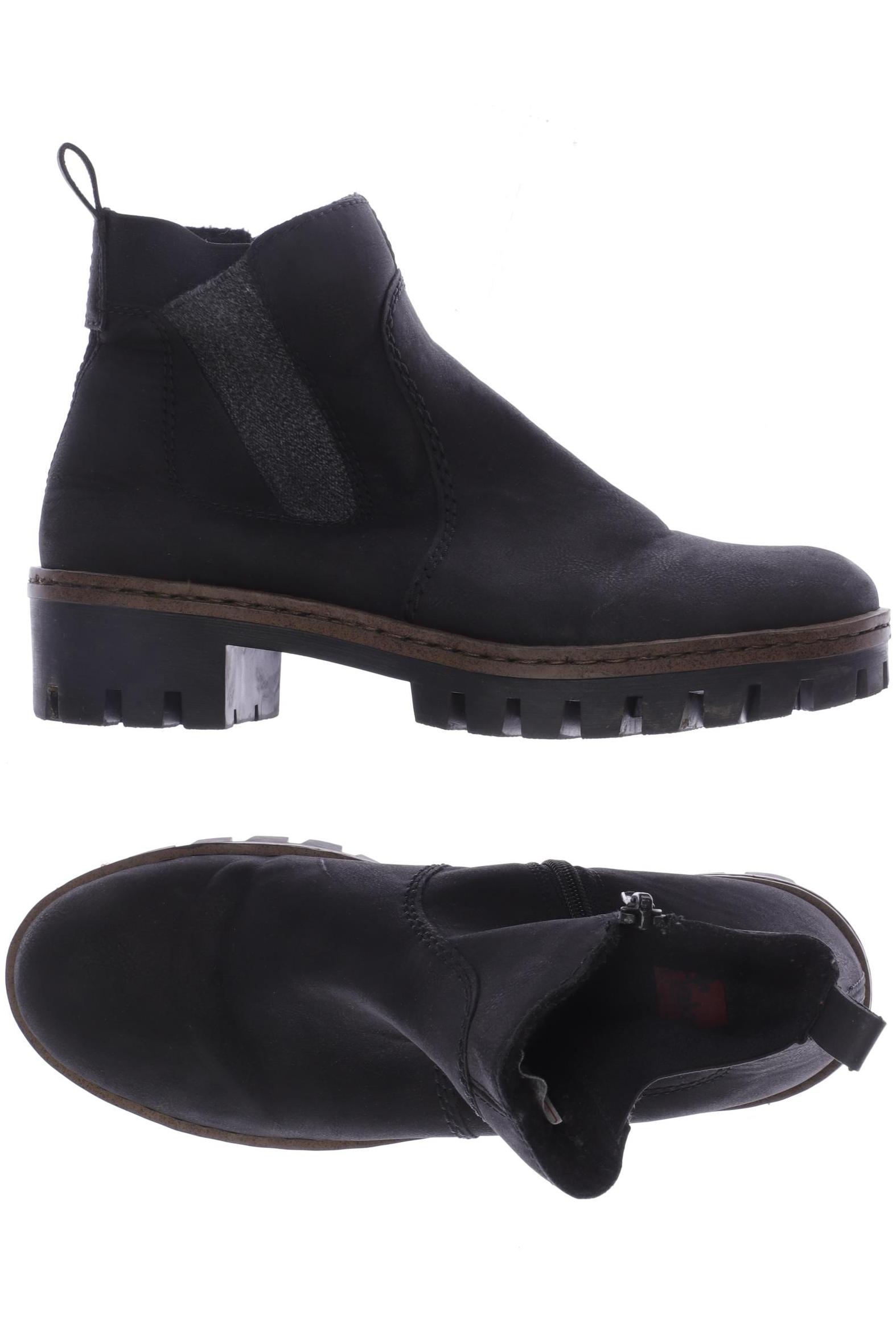 

Rieker Damen Stiefelette, schwarz, Gr. 38