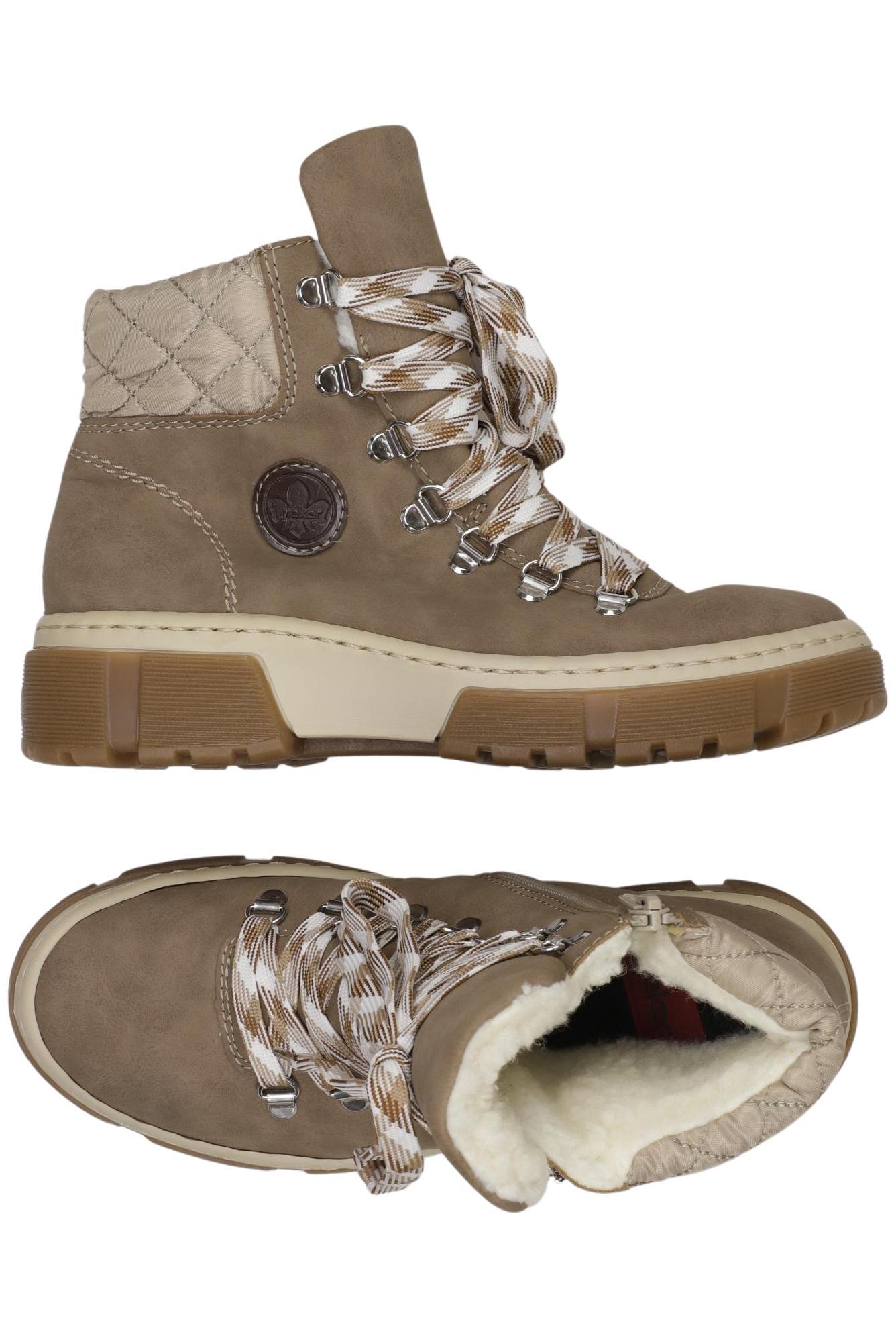 

Rieker Damen Stiefelette, beige, Gr. 37
