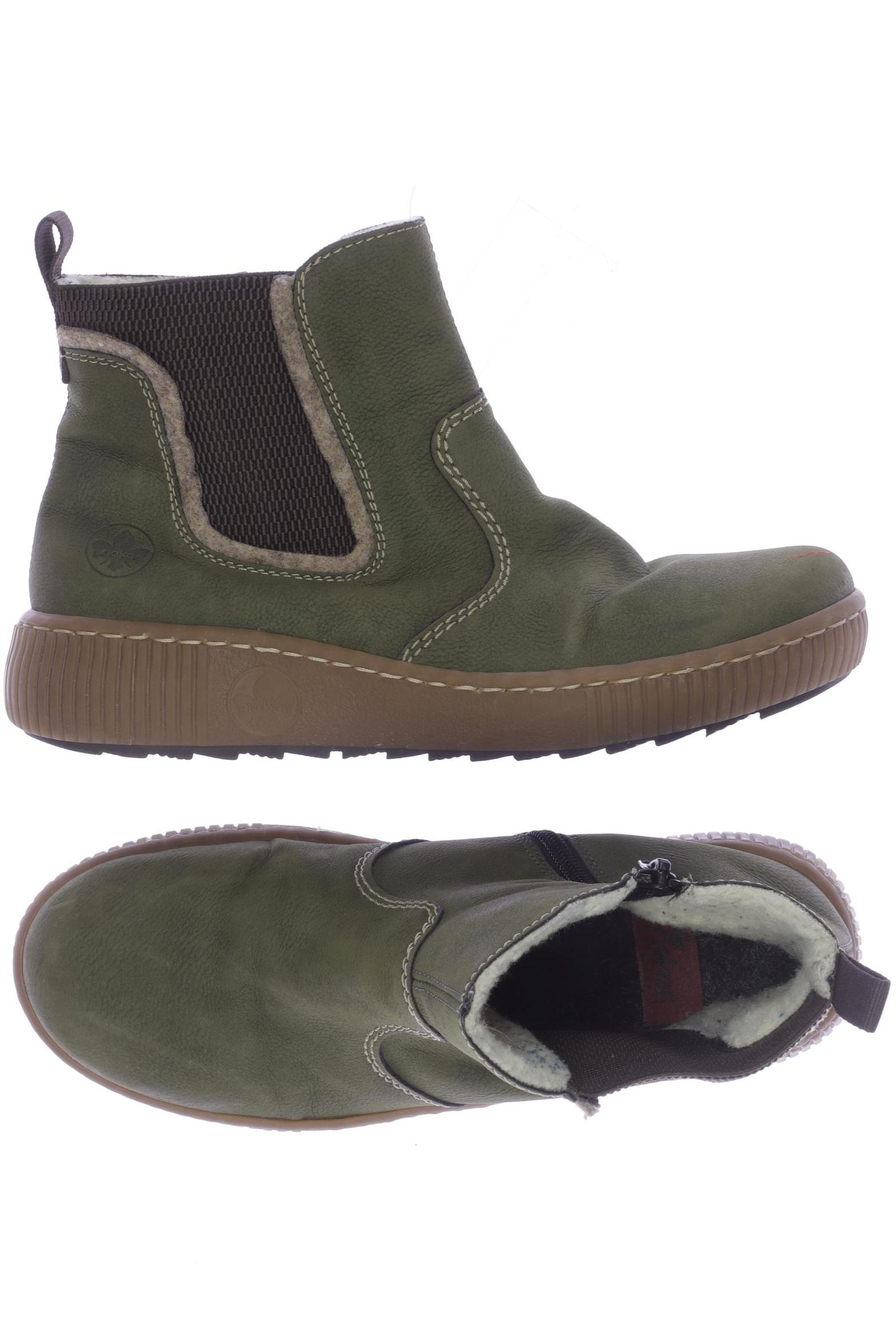 

Rieker Damen Stiefelette, grün, Gr. 39