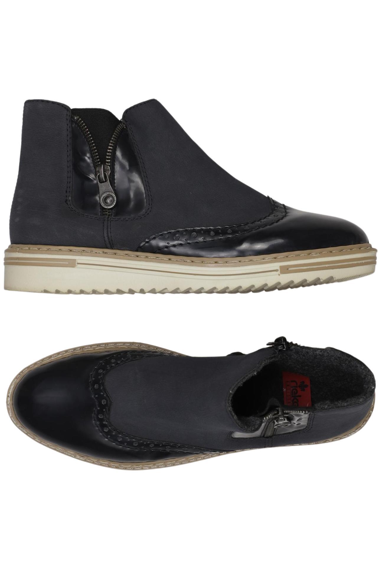 

Rieker Damen Stiefelette, marineblau, Gr. 39