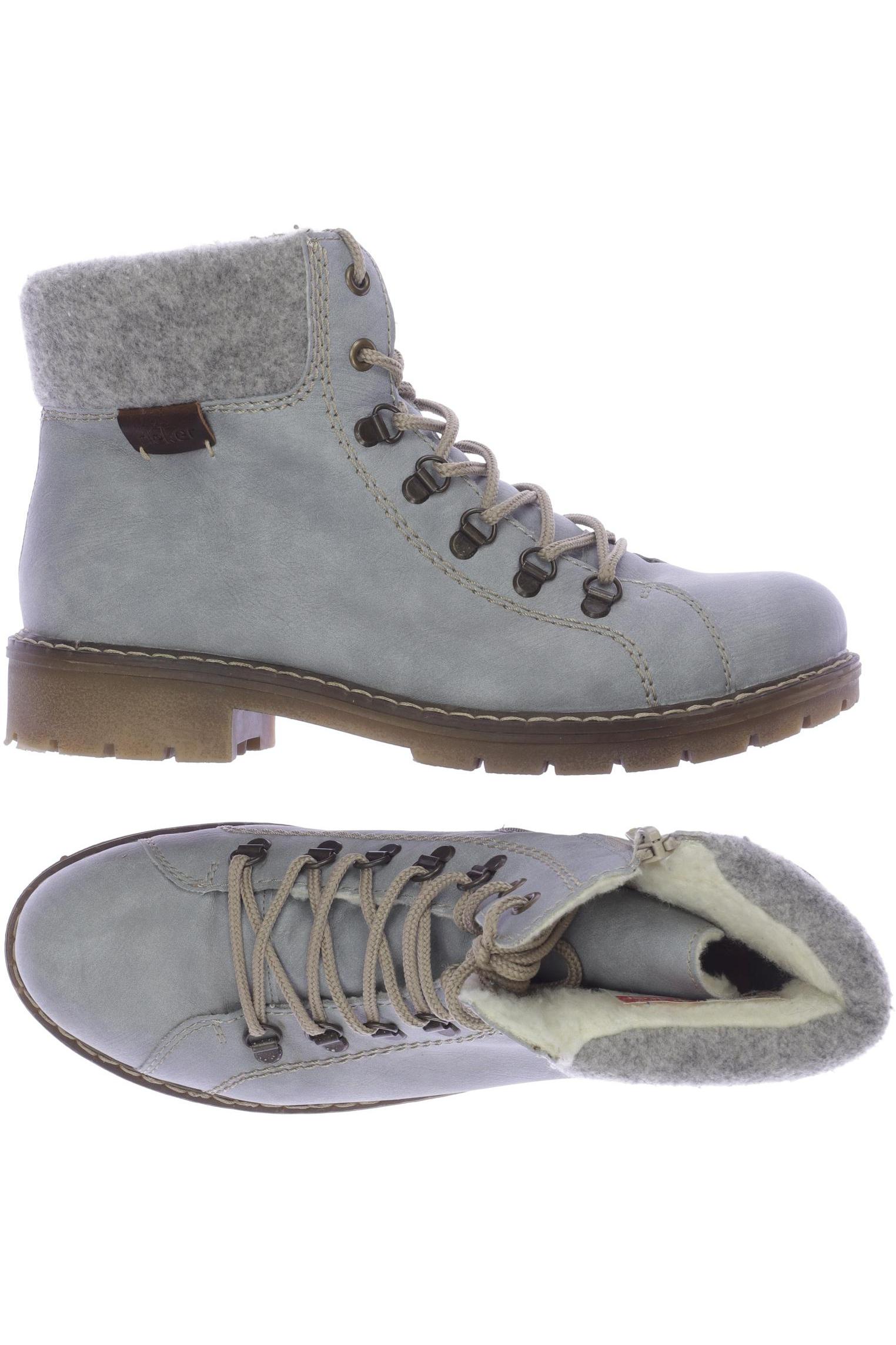 

Rieker Damen Stiefelette, hellblau, Gr. 40