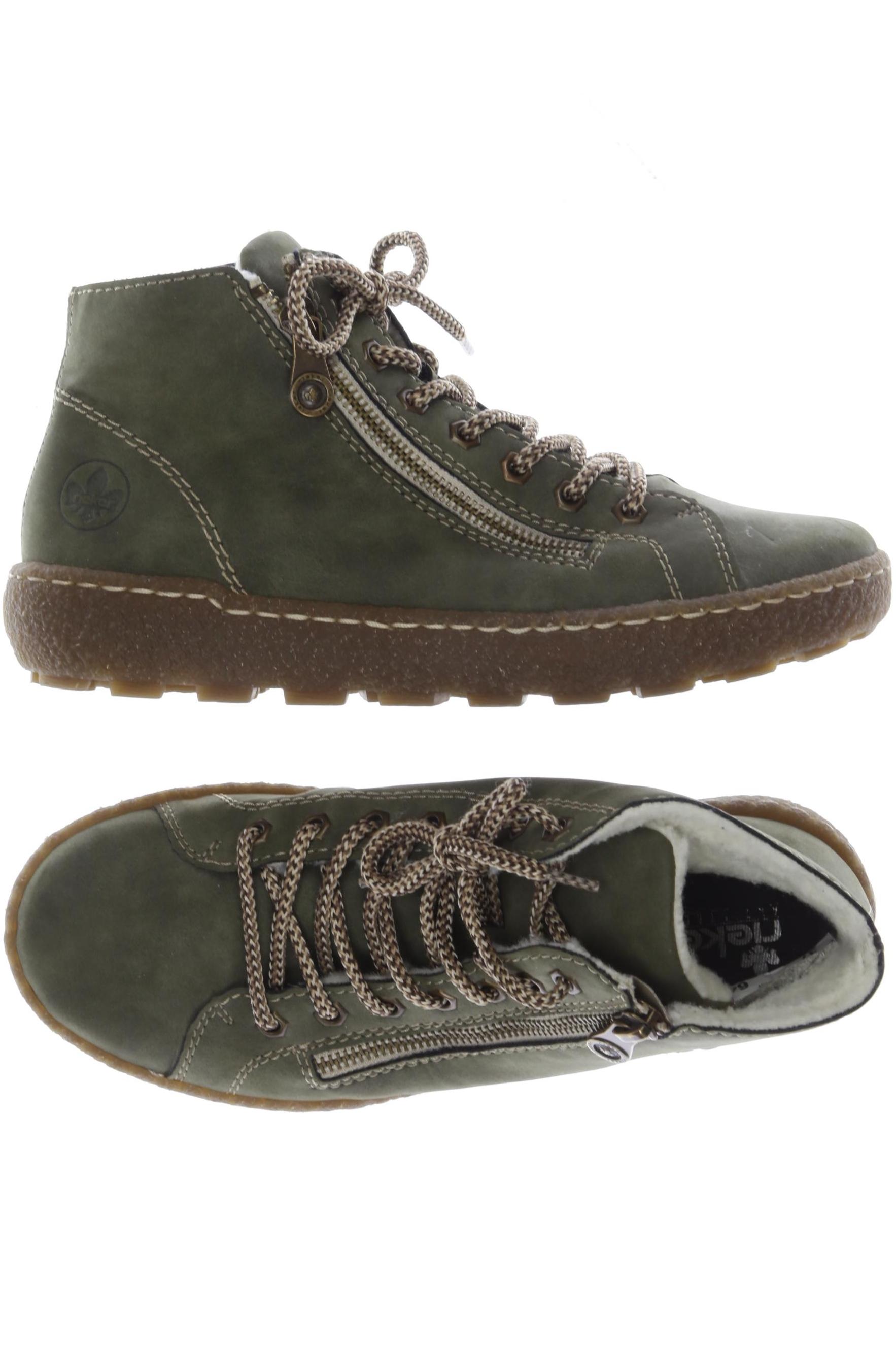 

Rieker Damen Stiefelette, grün, Gr. 37