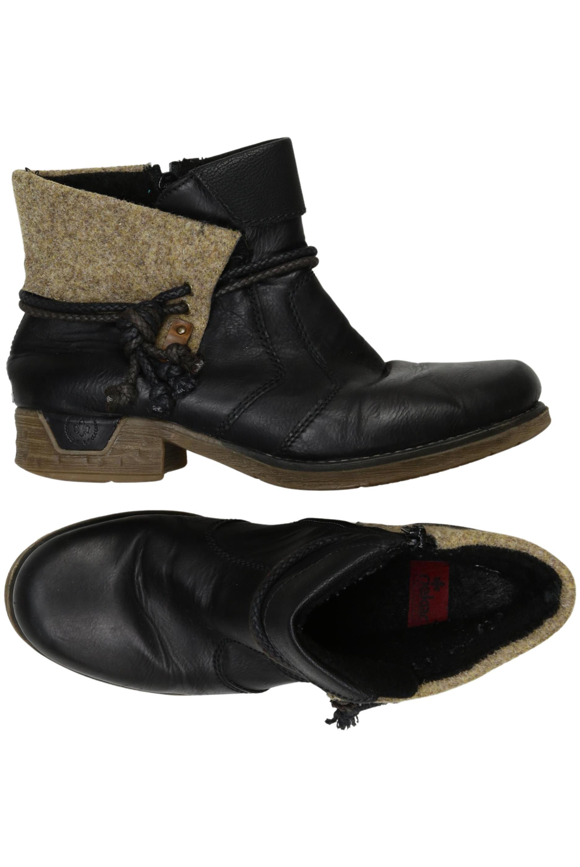 

Rieker Damen Stiefelette, schwarz, Gr. 40