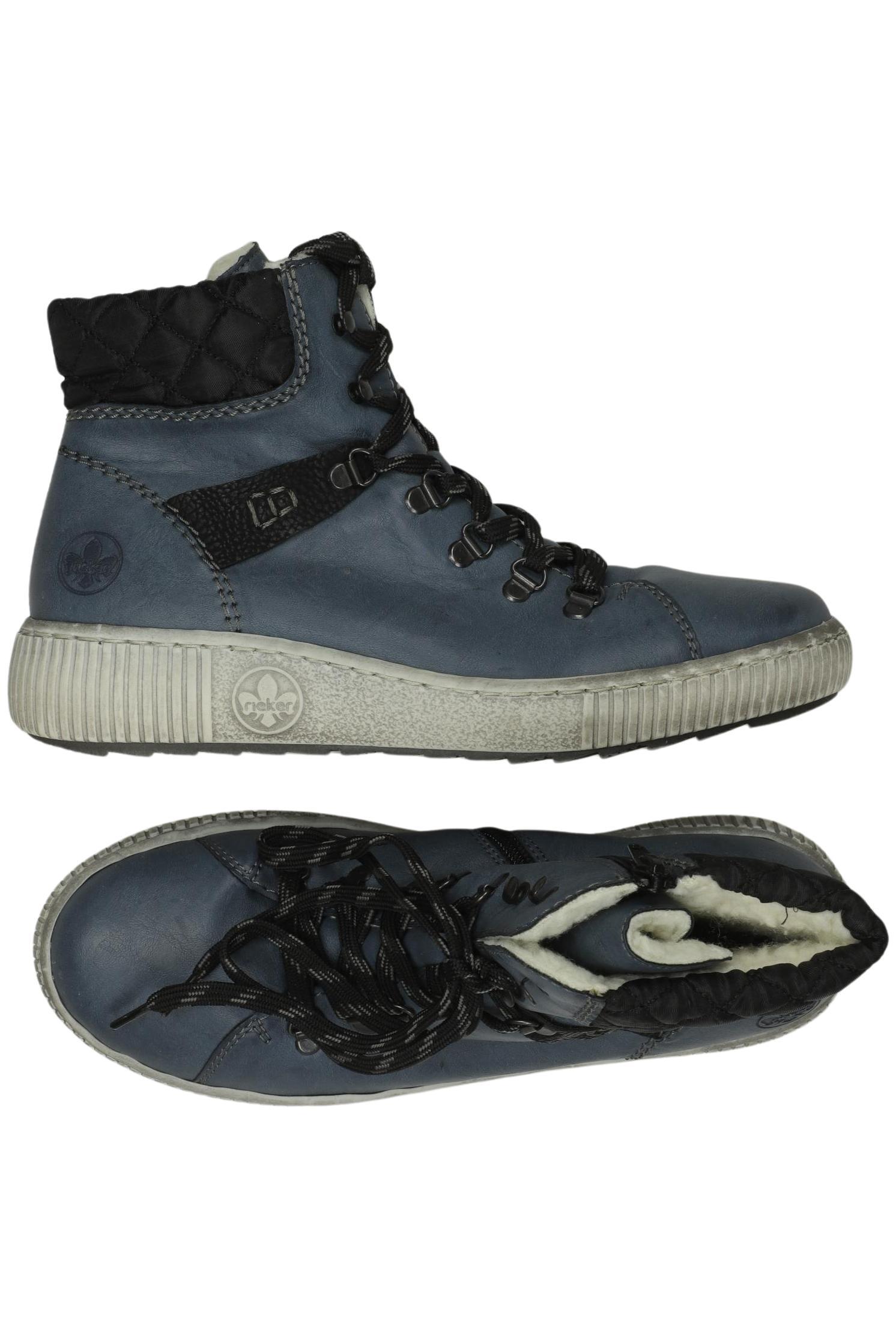 

Rieker Damen Stiefelette, blau, Gr. 40