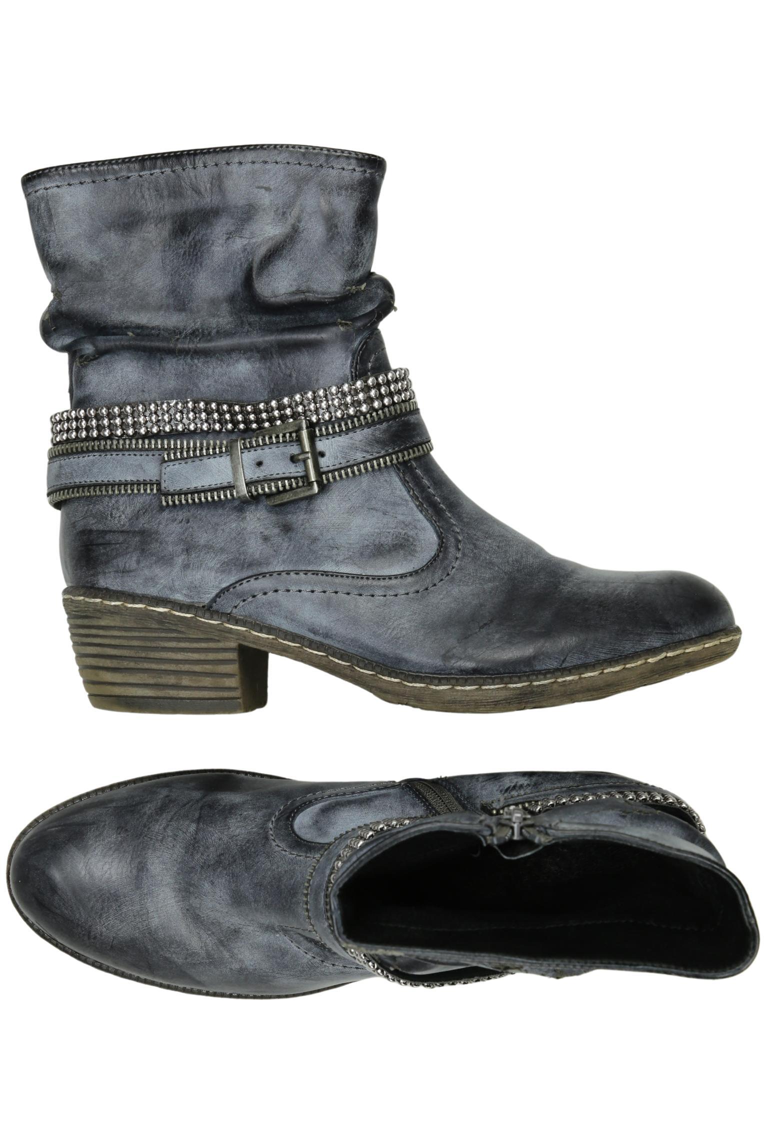 

Rieker Damen Stiefelette, blau, Gr. 38