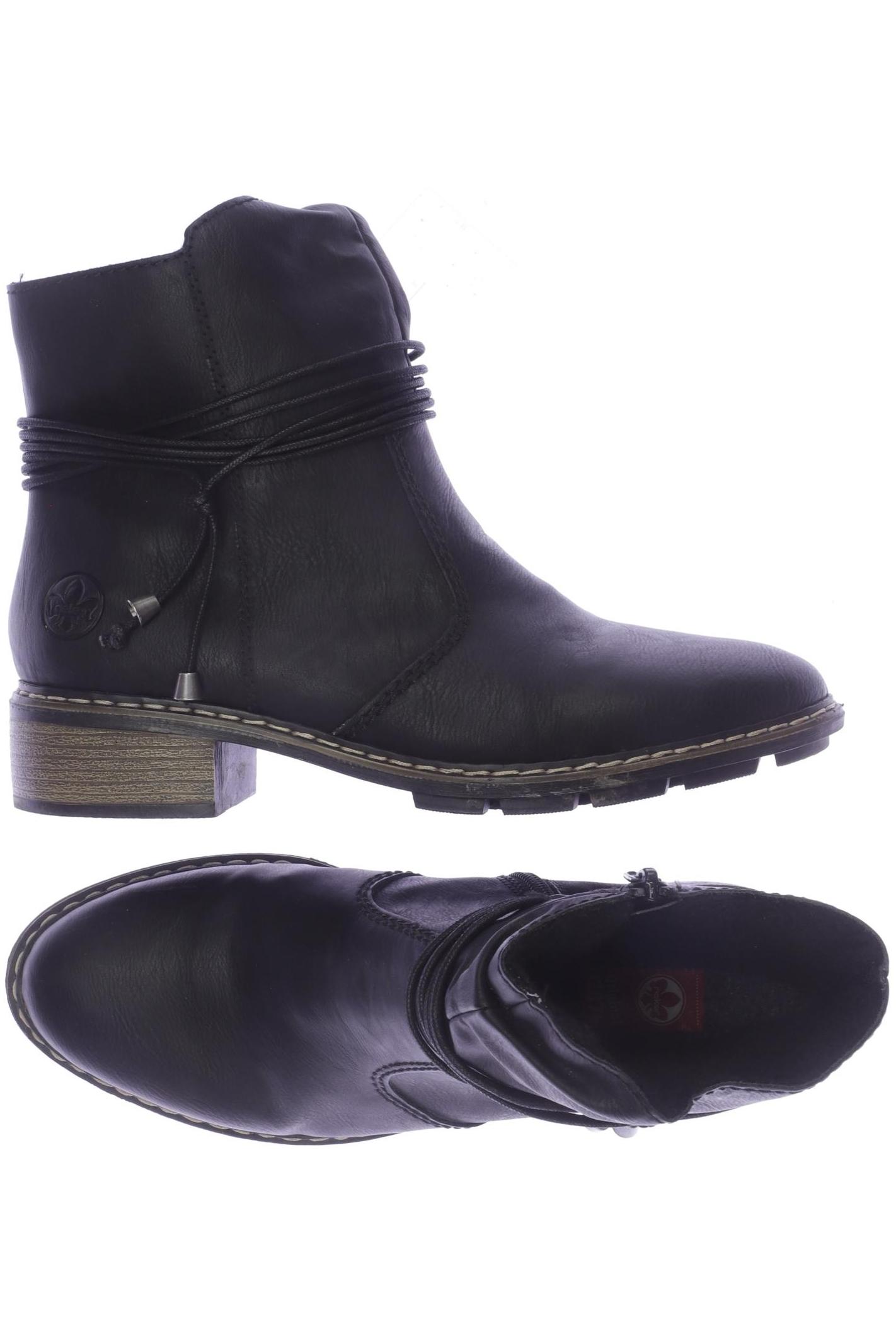 

Rieker Damen Stiefelette, schwarz, Gr. 38