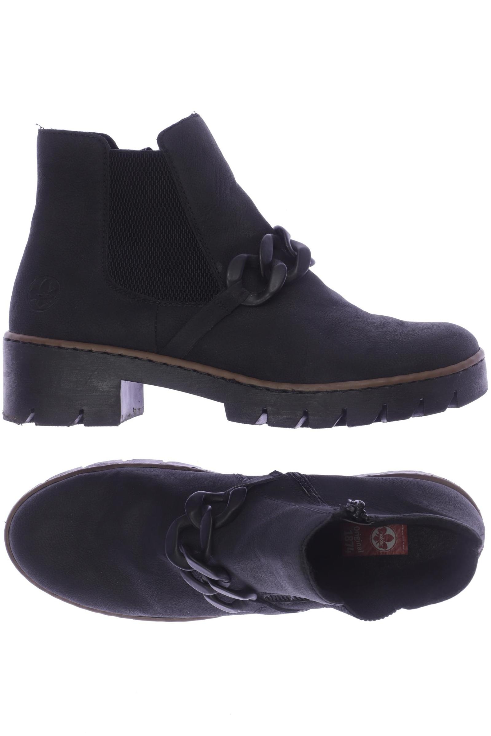 

Rieker Damen Stiefelette, schwarz, Gr. 42