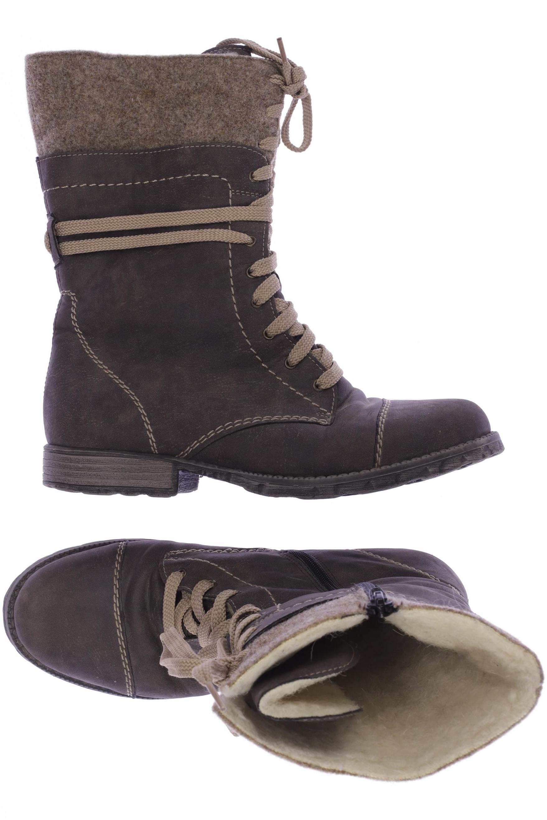 

Rieker Damen Stiefelette, grau, Gr. 38
