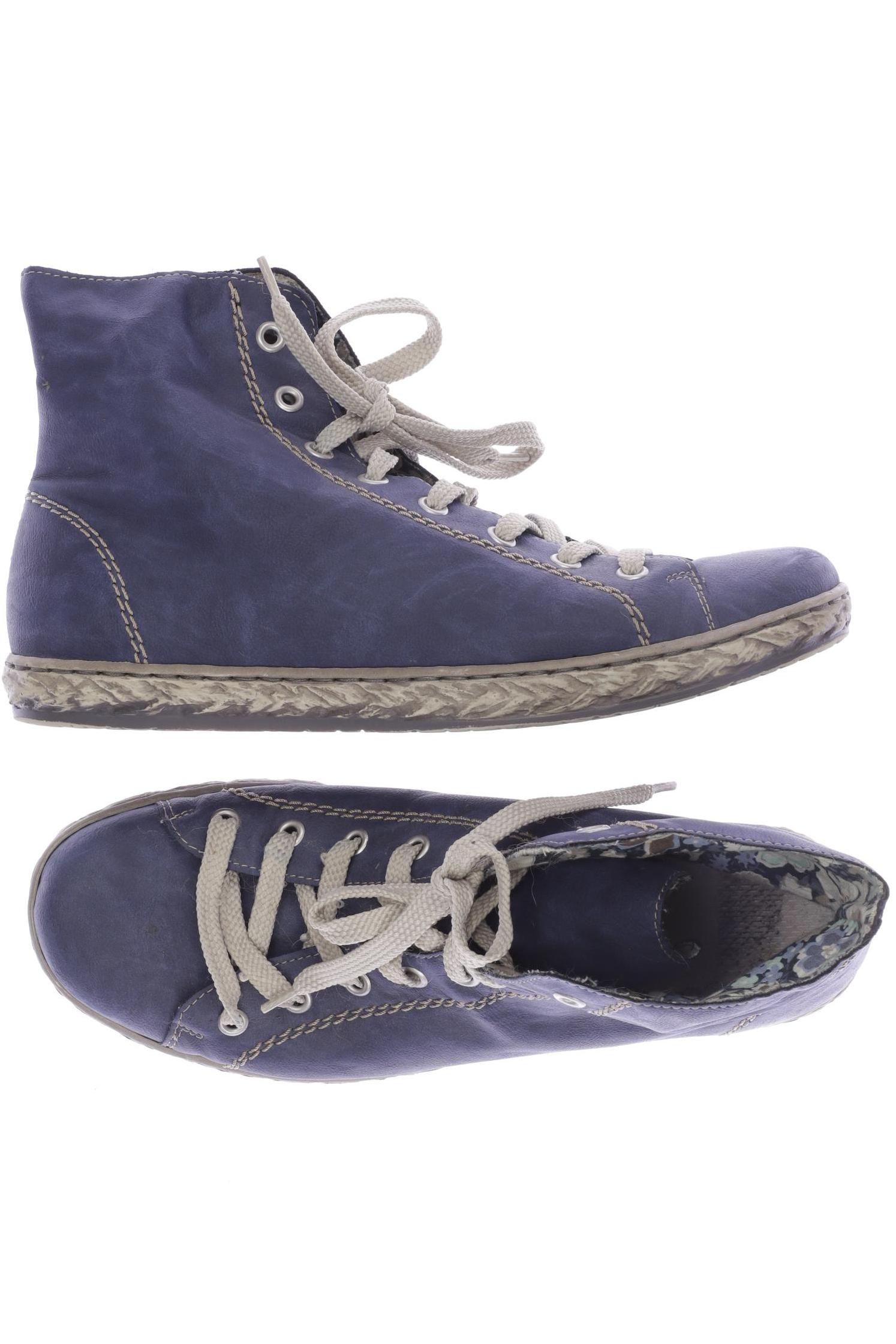 

Rieker Damen Stiefelette, blau, Gr. 40