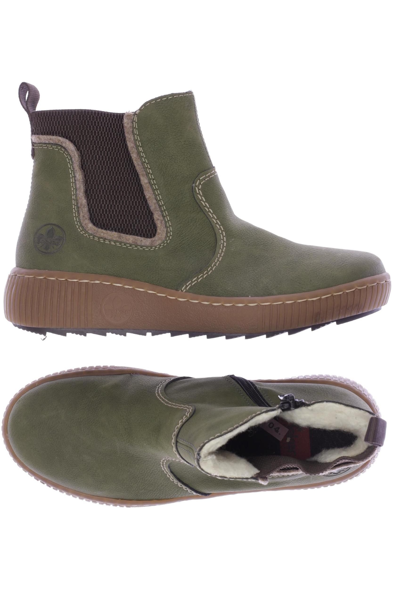 

Rieker Damen Stiefelette, grün, Gr. 37