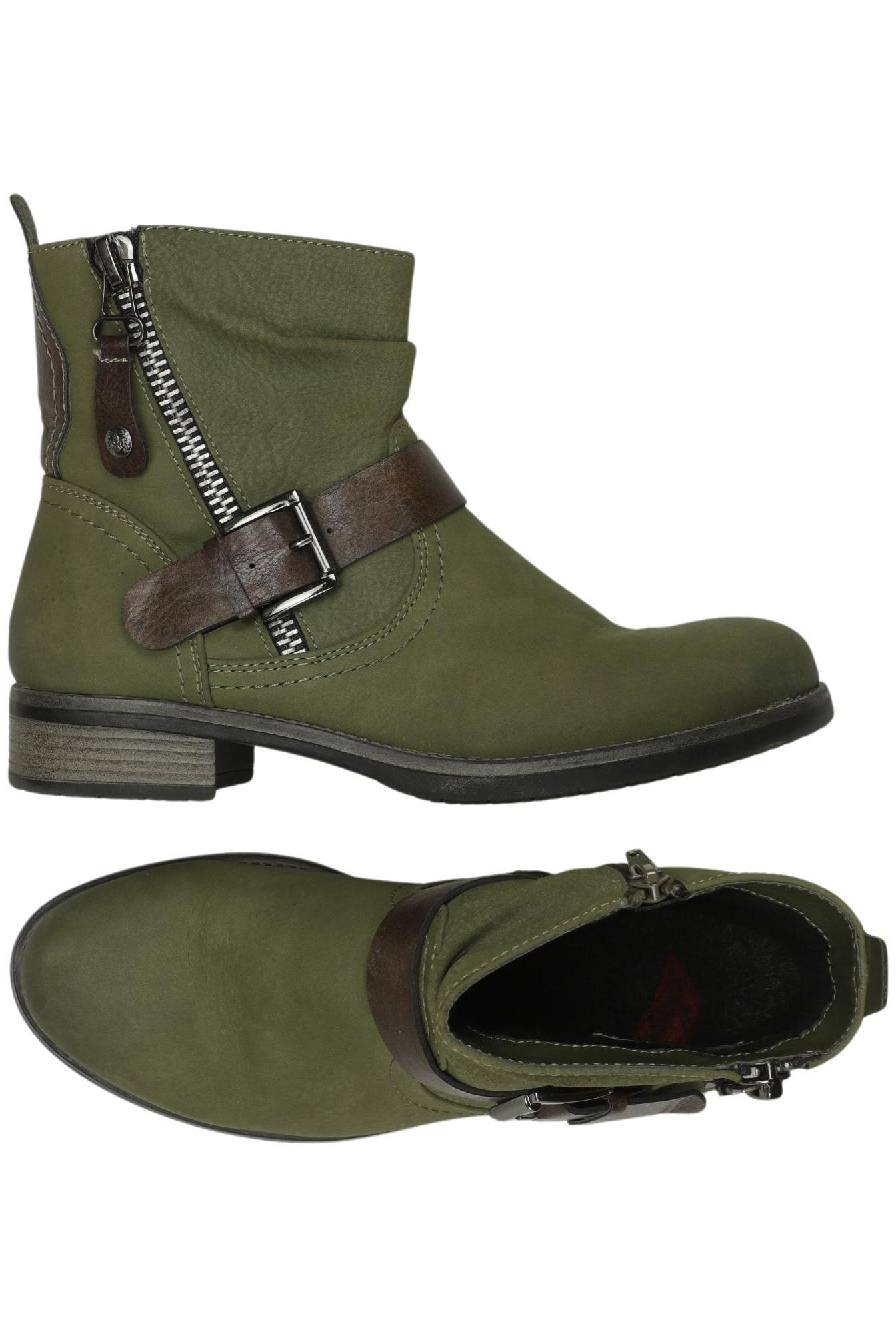 

Rieker Damen Stiefelette, grün, Gr. 38