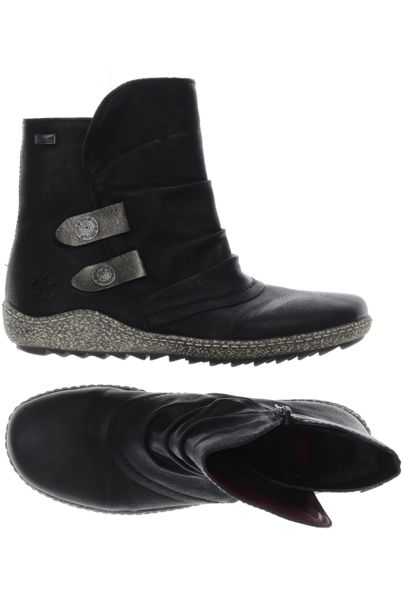 

Rieker Damen Stiefelette, schwarz, Gr. 37